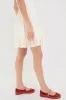 White Linen Eyelet Adele Skirt sold by Tuckernuck