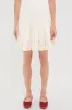 White Linen Eyelet Adele Skirt sold by Tuckernuck