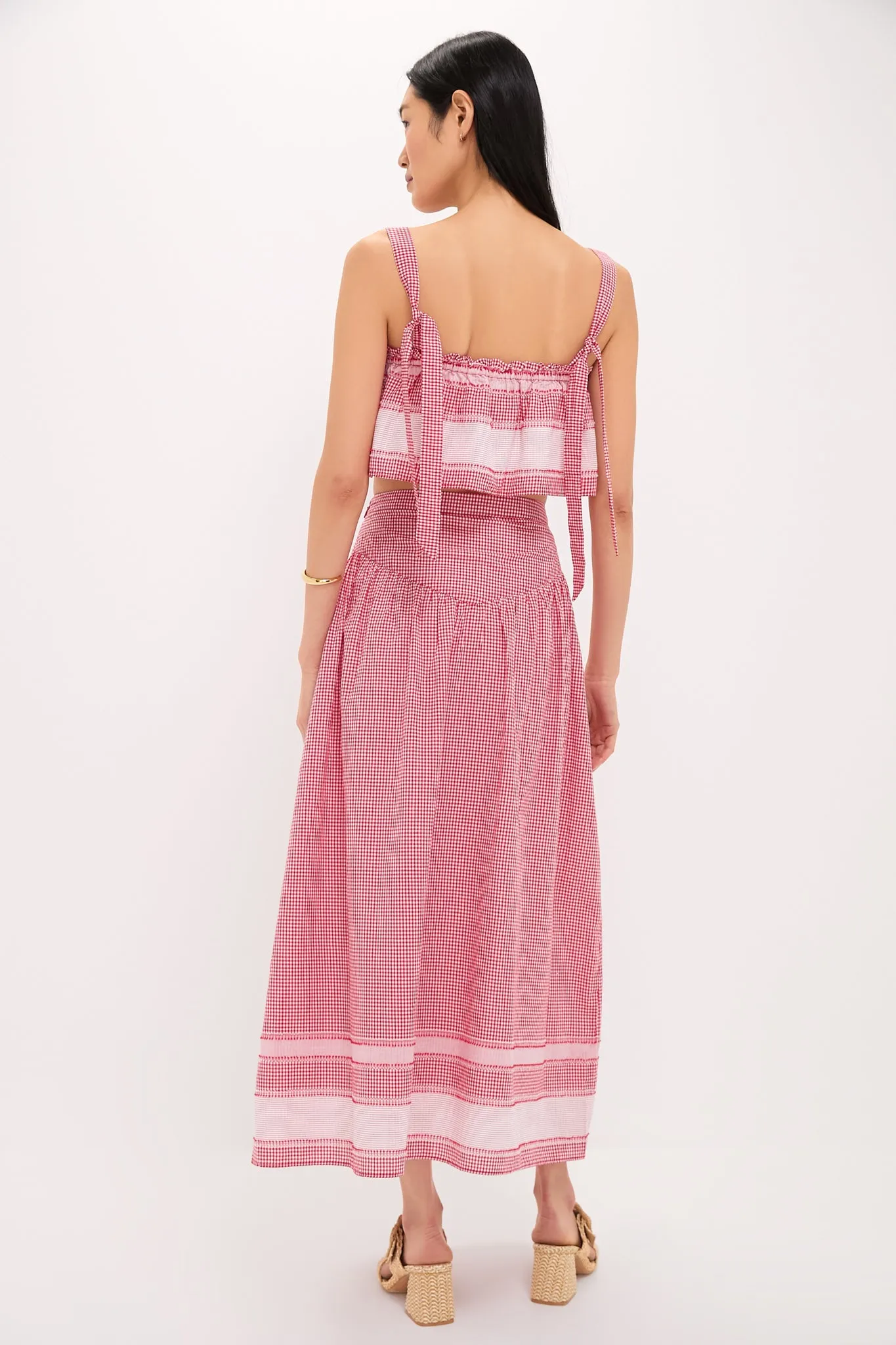 Red and White Judy Skirt Set sold by Tuckernuck product image thumbnail 4