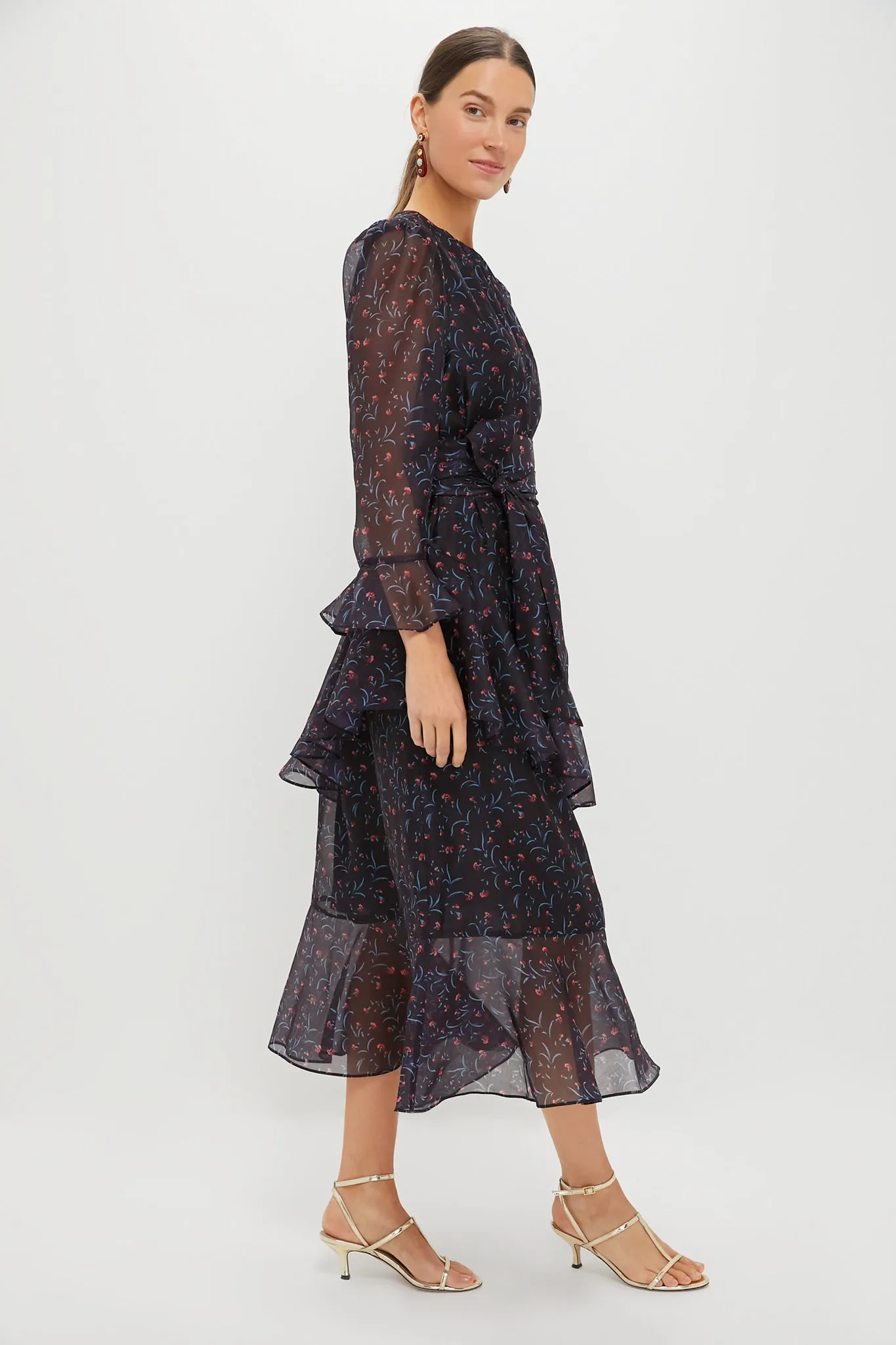 Midnight Oleander Sasha Dress sold by Tuckernuck product image thumbnail 3