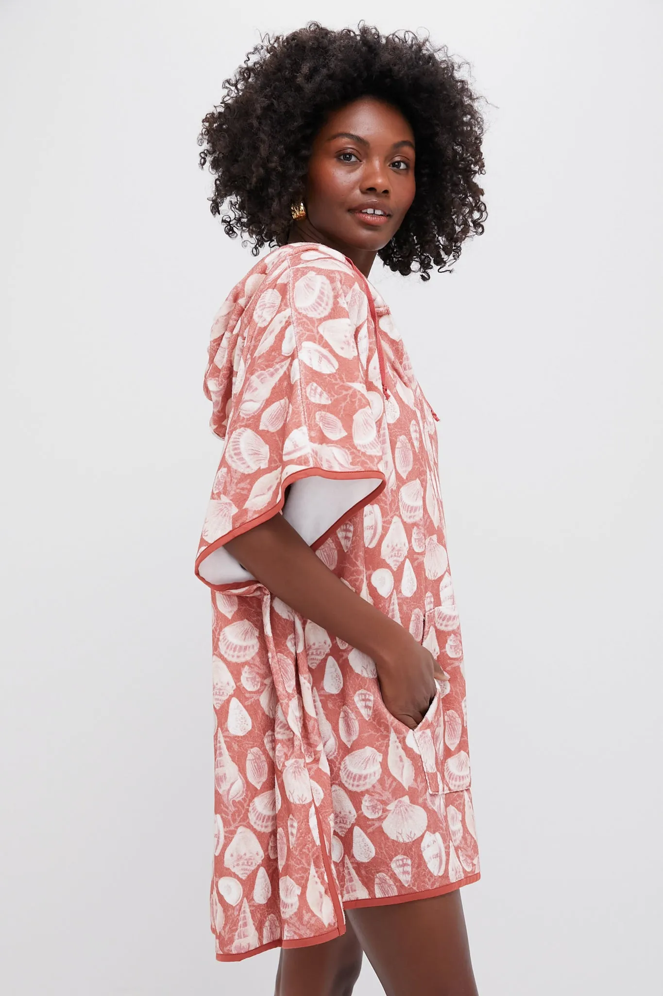 Tidal Shells Terrycloth Cabana Coverup sold by Tuckernuck product image thumbnail 3