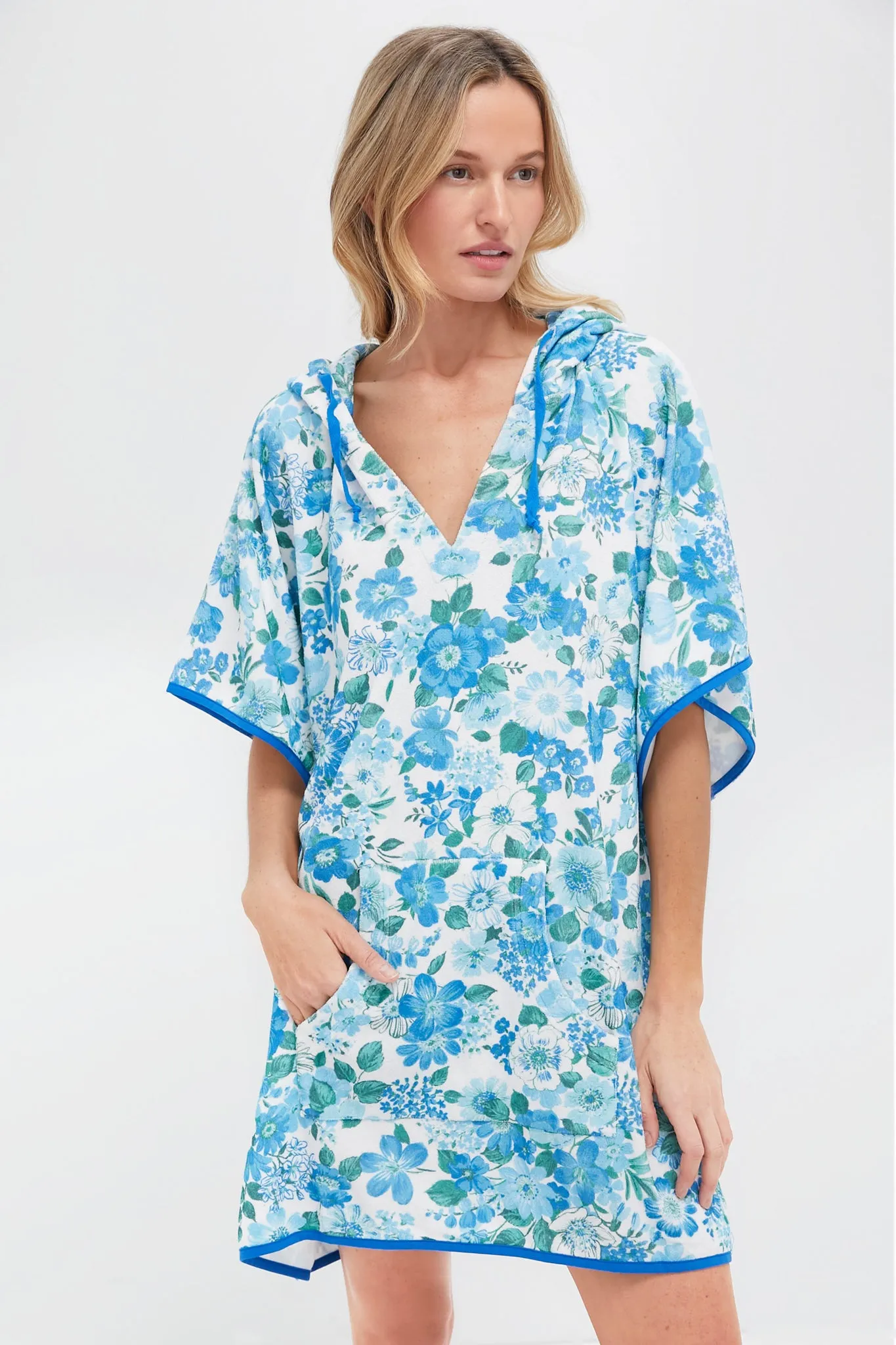 Blooming Garden Terrycloth Cabana Coverup sold by Tuckernuck