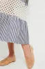 Blue Stripe Eyelet Hana Skirt sold by Tuckernuck