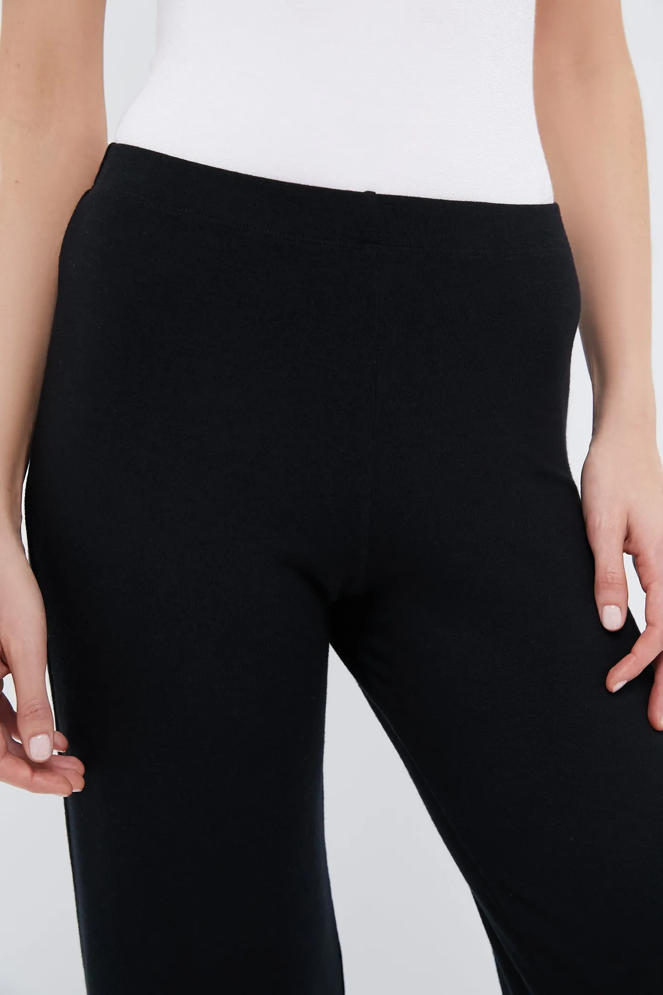 Black Lauren Wide Leg Pants sold by Tuckernuck product image thumbnail 5