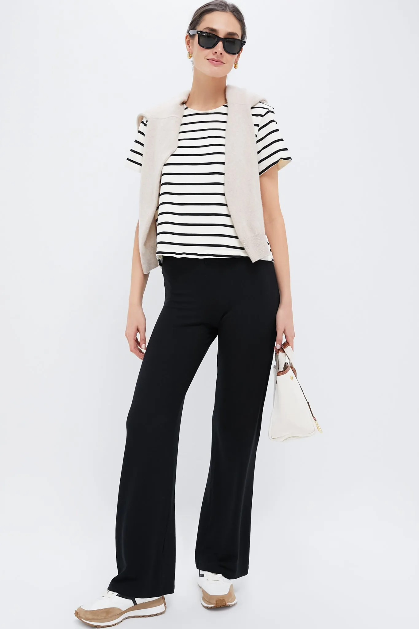 Black Lauren Wide Leg Pants sold by Tuckernuck product image thumbnail 2