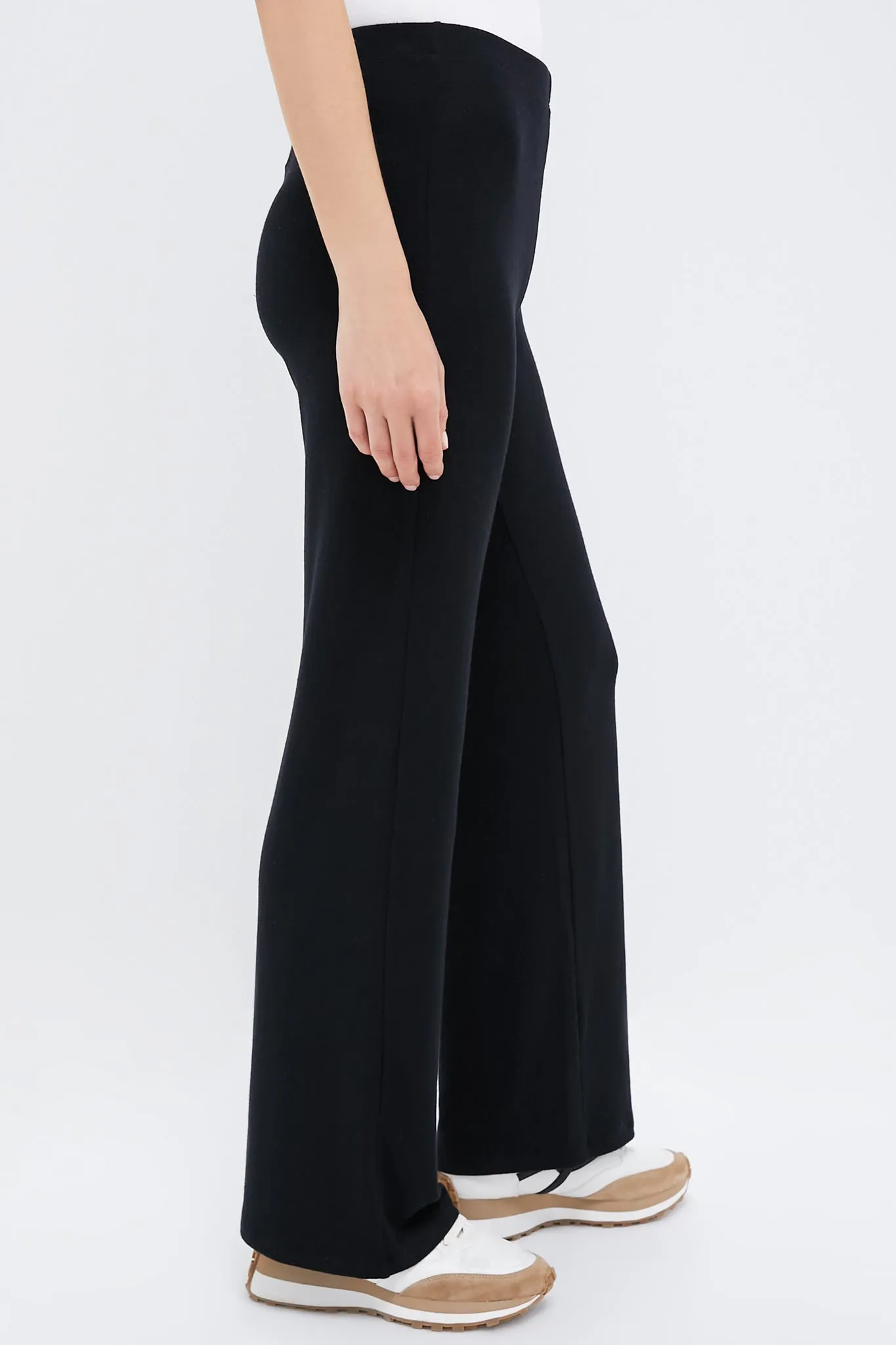 Black Lauren Wide Leg Pants sold by Tuckernuck product image thumbnail 3