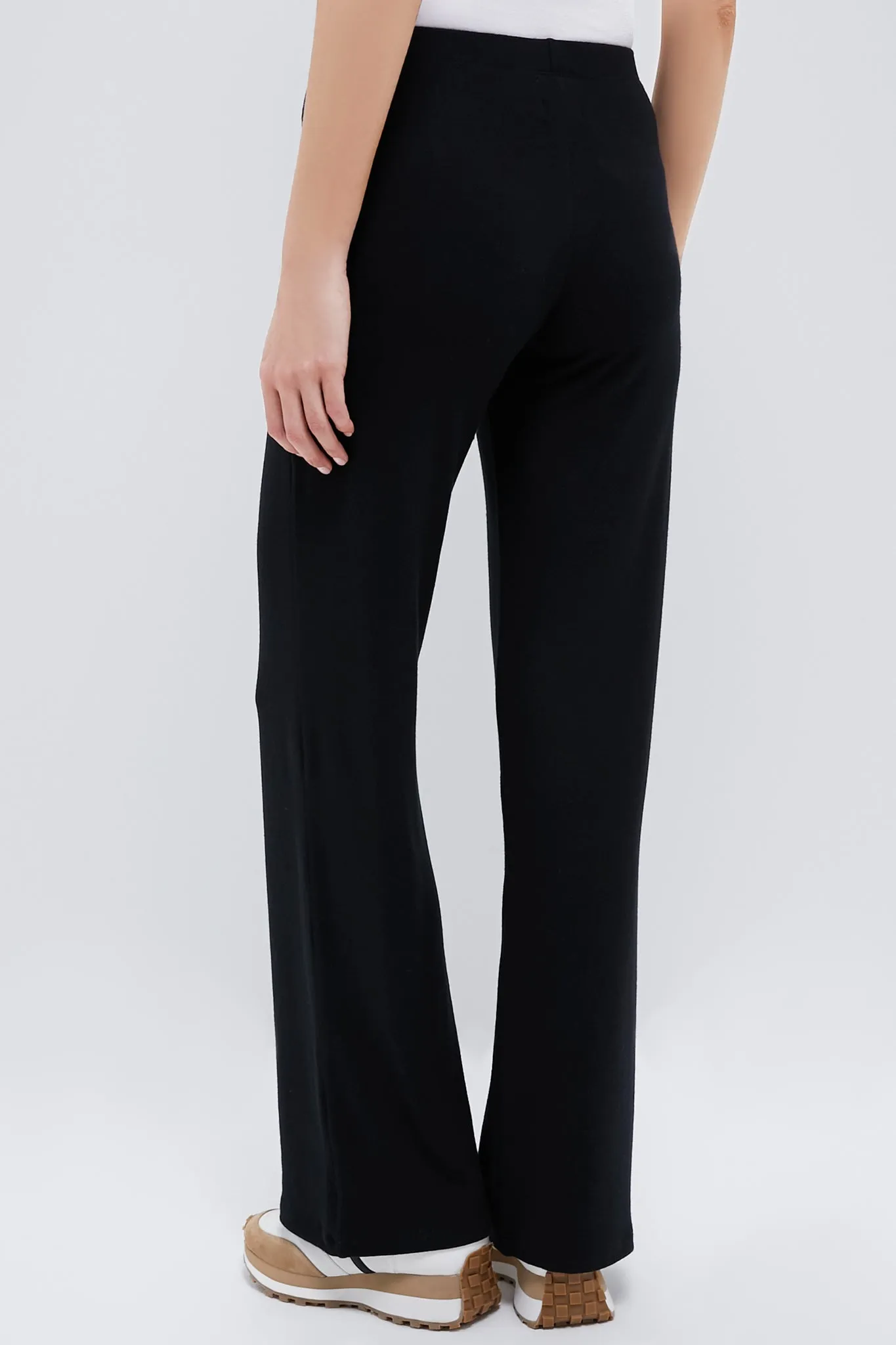 Black Lauren Wide Leg Pants sold by Tuckernuck product image thumbnail 4