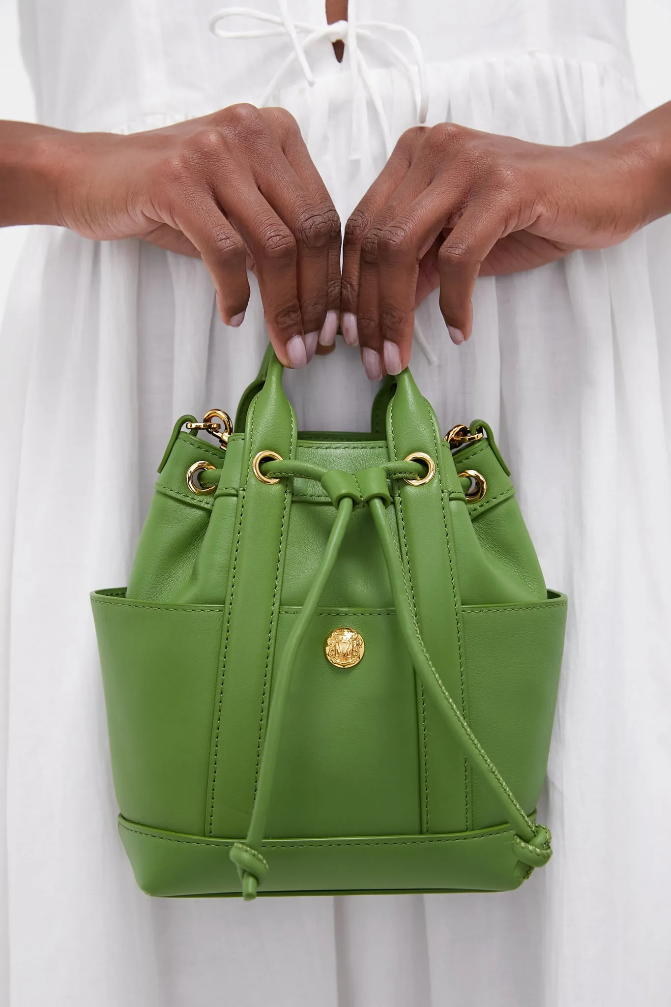 Lemon Grass Mini Veronica Beard Goody Bag sold by Tuckernuck product image thumbnail 4