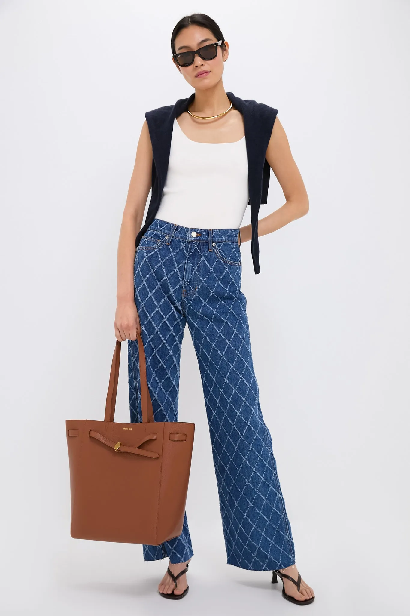 Blue Diamond Taylor High Rise Wide Leg sold by Tuckernuck product image thumbnail 2