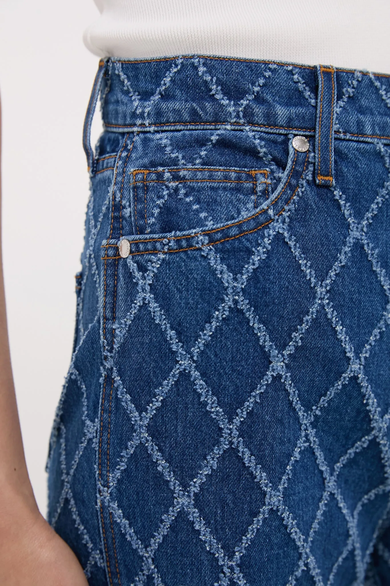 Blue Diamond Taylor High Rise Wide Leg sold by Tuckernuck product image thumbnail 5