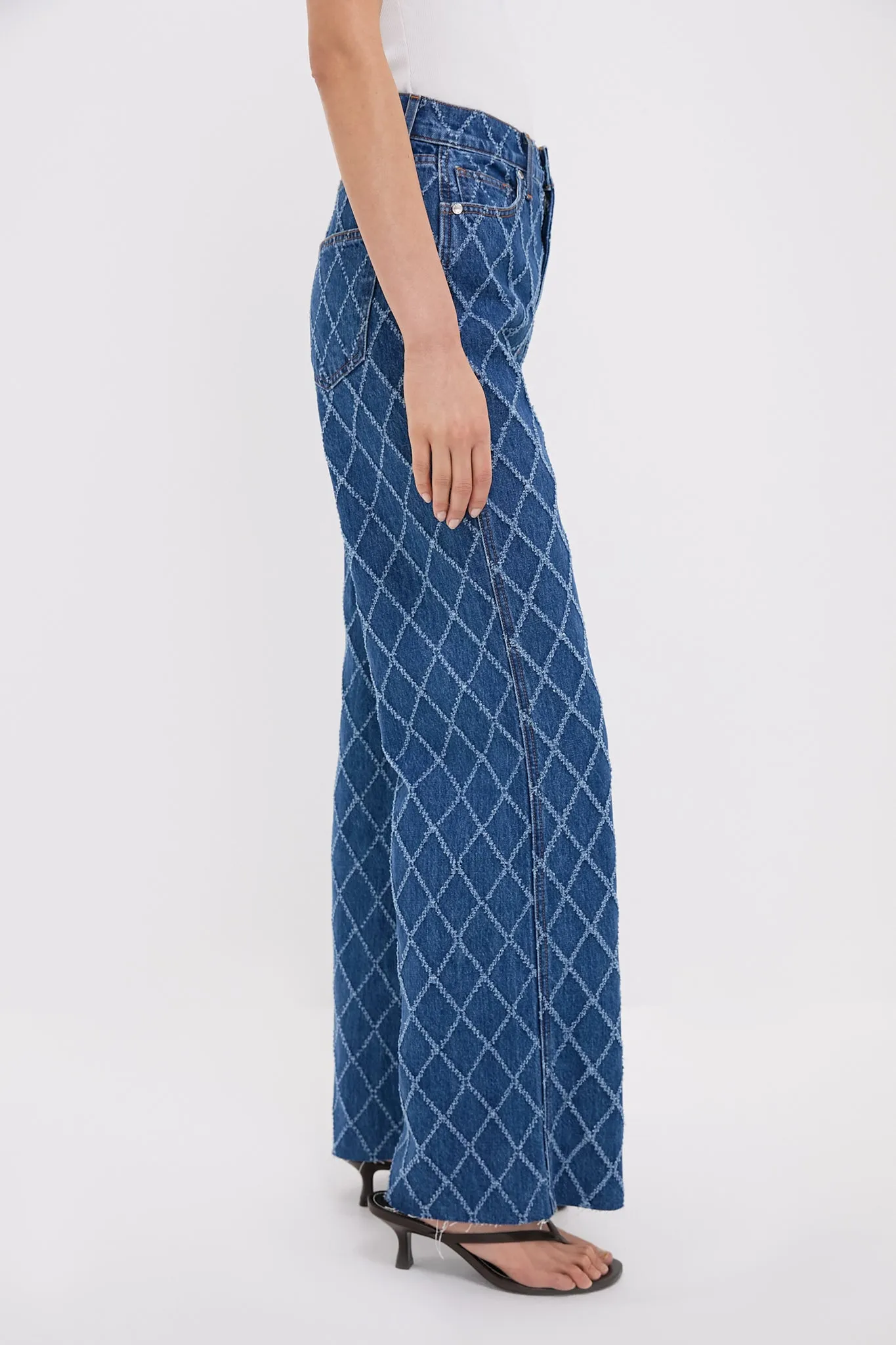 Blue Diamond Taylor High Rise Wide Leg sold by Tuckernuck product image thumbnail 3
