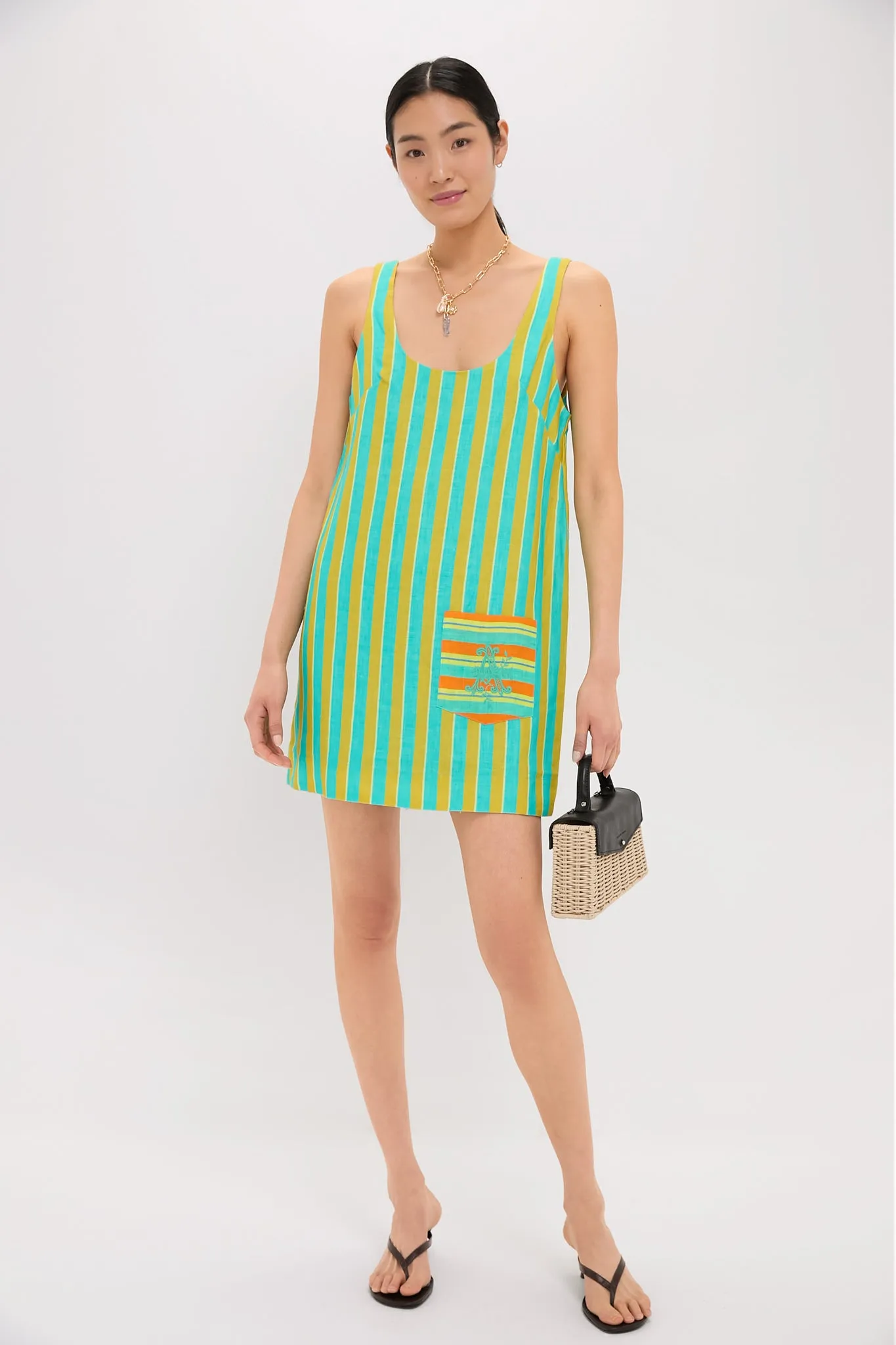 Multi Rosanna Mini Dress sold by Tuckernuck product image thumbnail 2