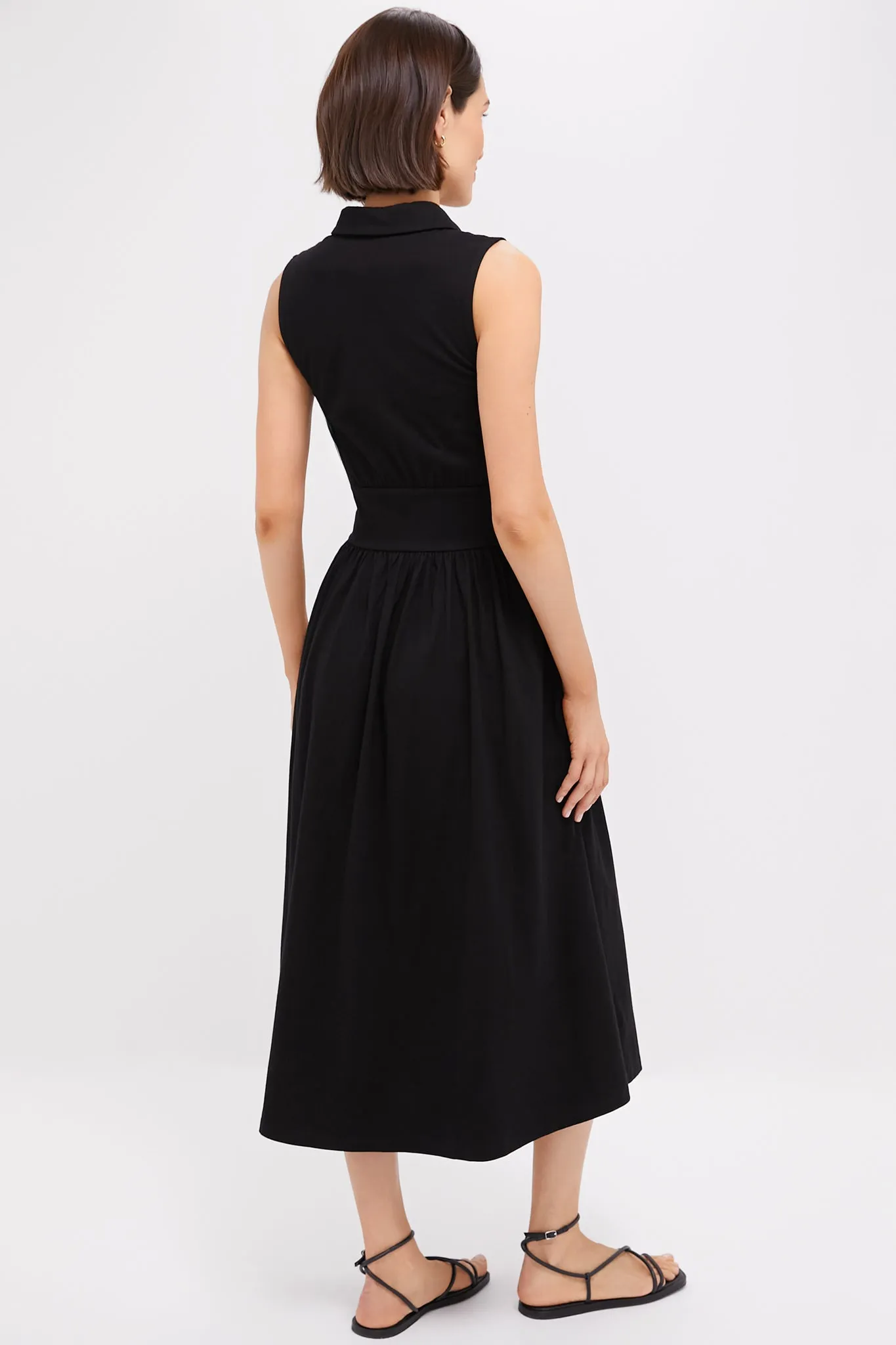Black Mikaela Midi Dress sold by Tuckernuck product image thumbnail 4