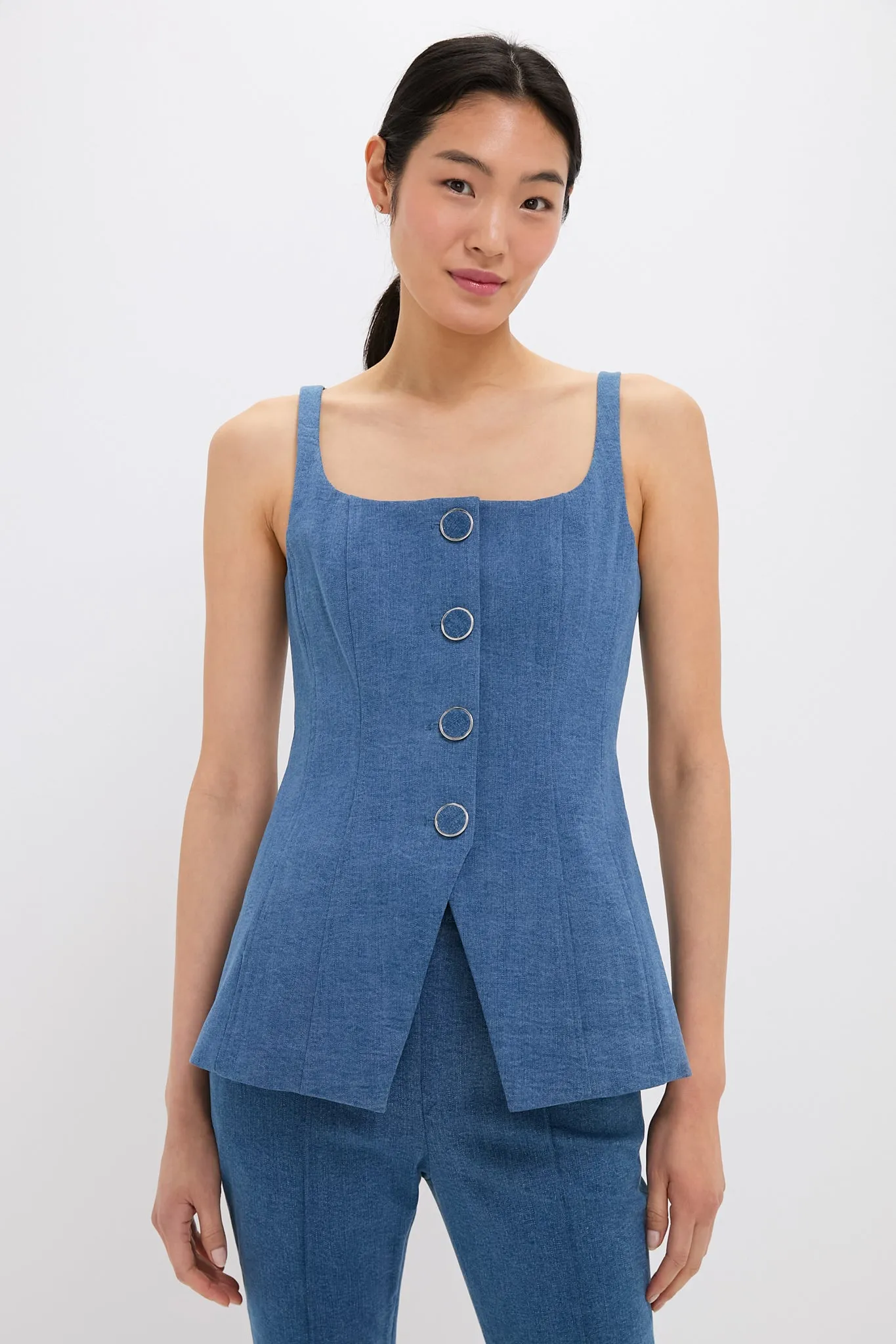 Sea Glare Liana Top sold by Tuckernuck