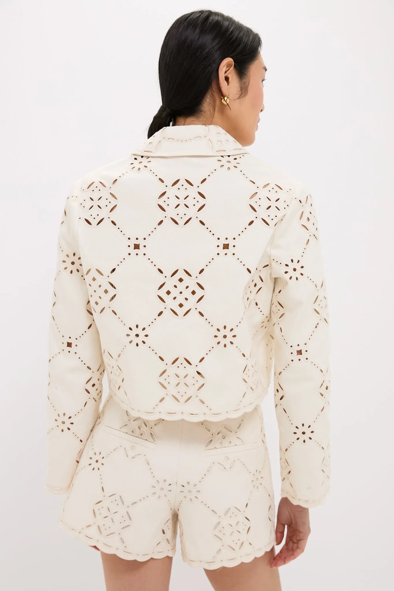 Ecru Adelaide Jacket sold by Tuckernuck product image thumbnail 4