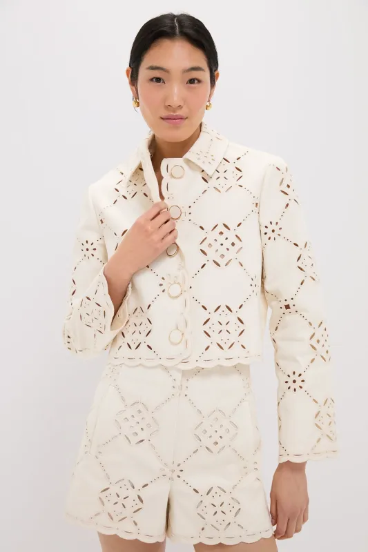 Ecru Adelaide Jacket sold by Tuckernuck