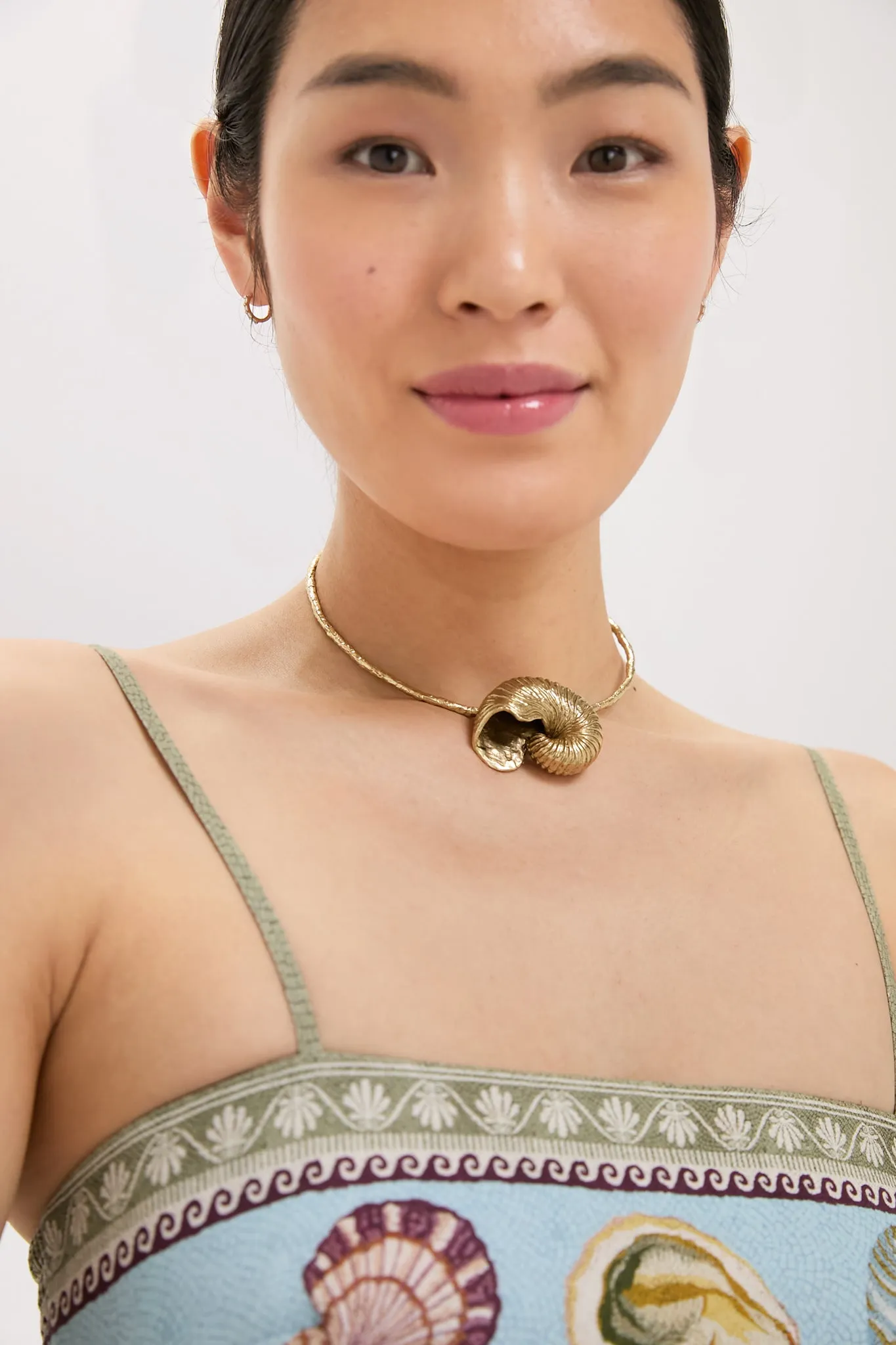 Gold Reverie Nautilus Collar sold by Tuckernuck product image thumbnail 2