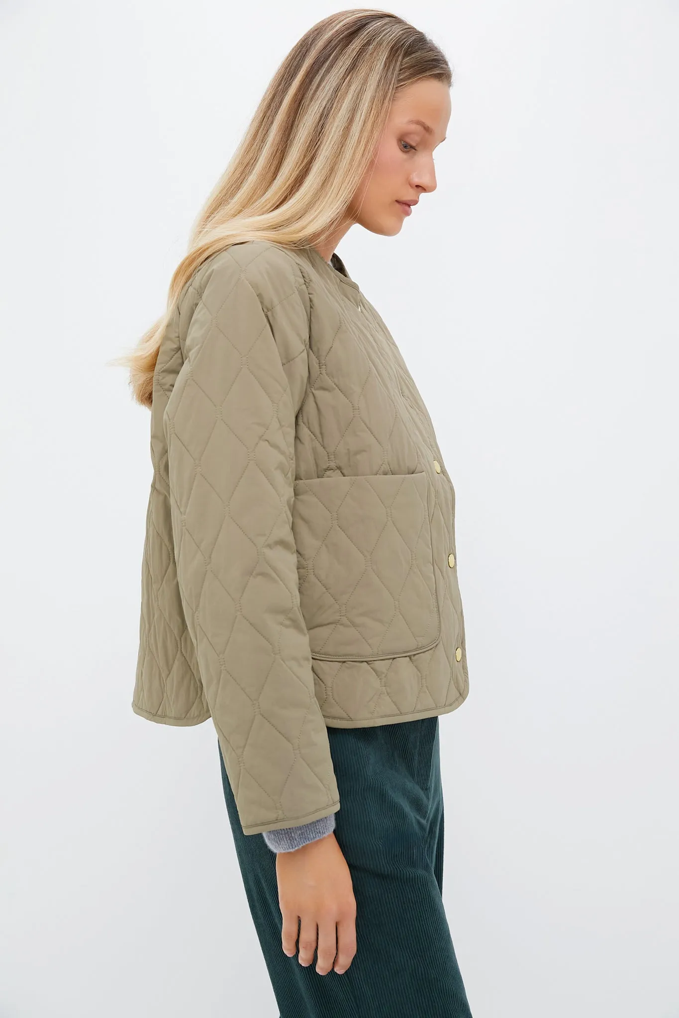 Dusky Green Monroe Quilt sold by Tuckernuck product image thumbnail 3