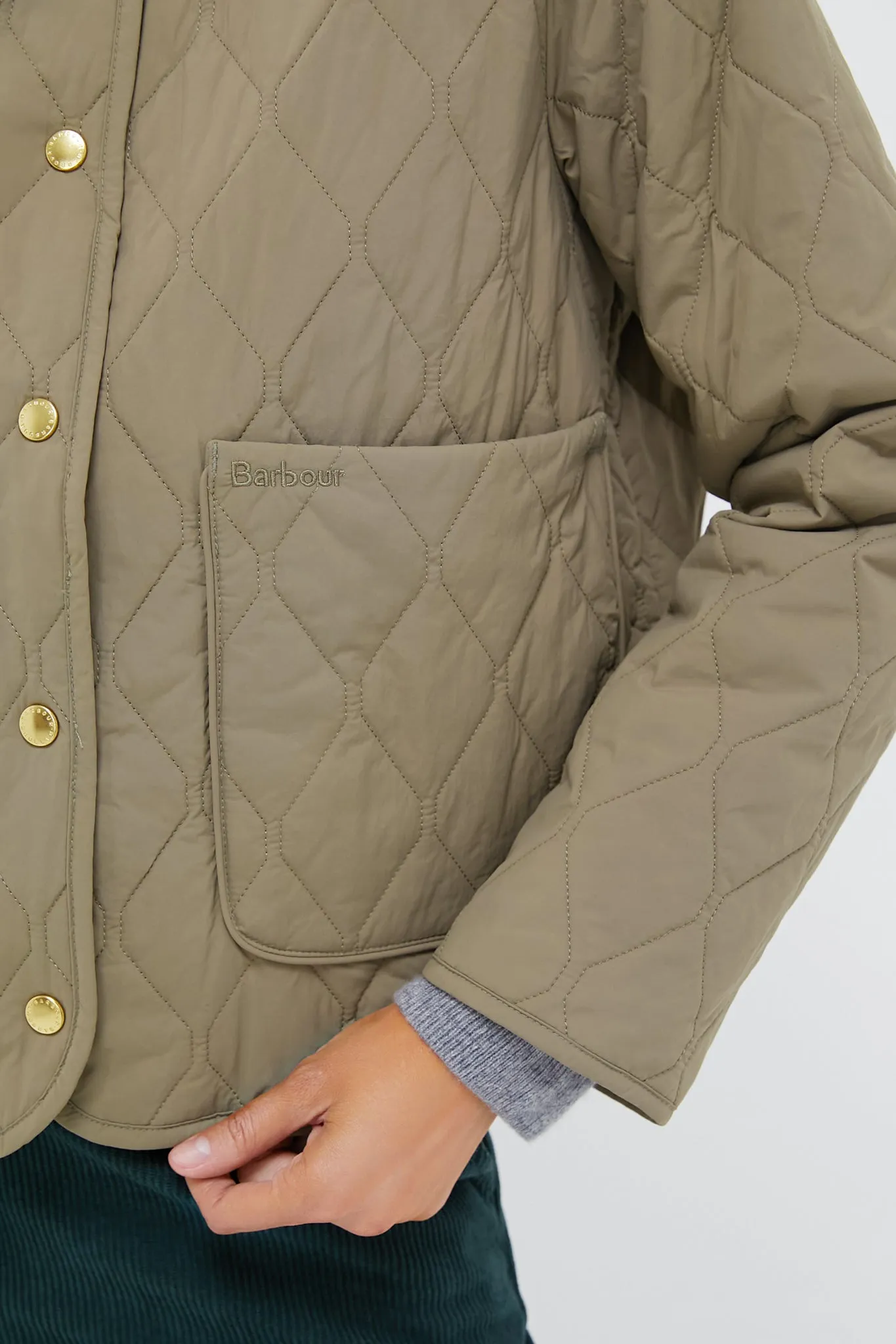 Dusky Green Monroe Quilt sold by Tuckernuck product image thumbnail 5