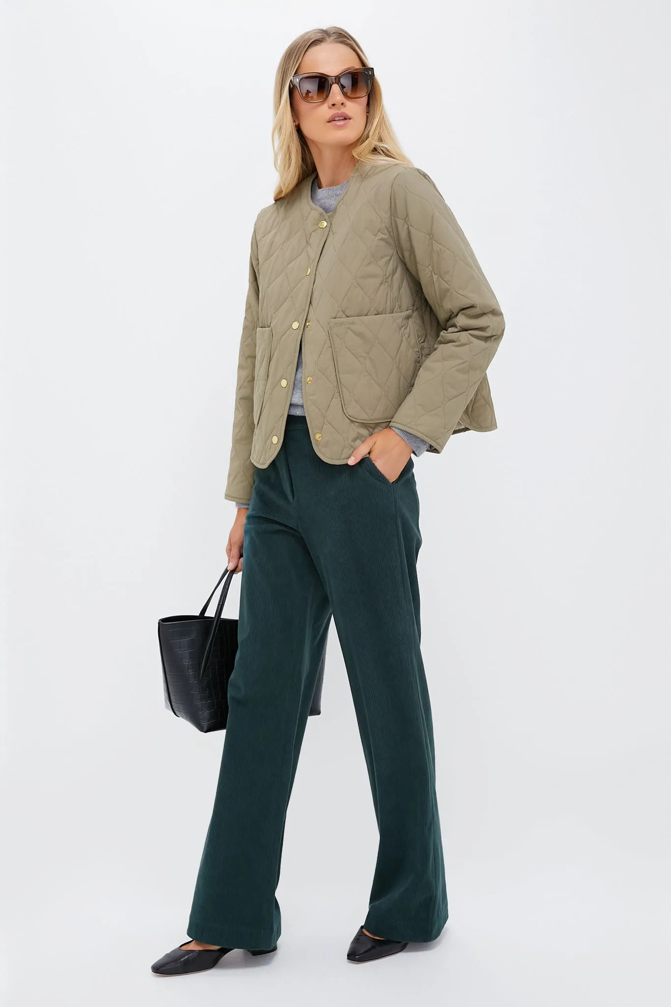 Dusky Green Monroe Quilt sold by Tuckernuck product image thumbnail 2