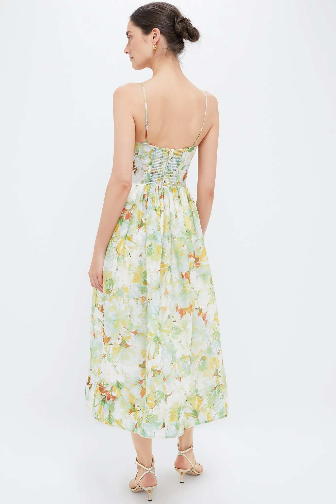 Terra Light Blue Alba Midi Dress sold by Tuckernuck product image thumbnail 4