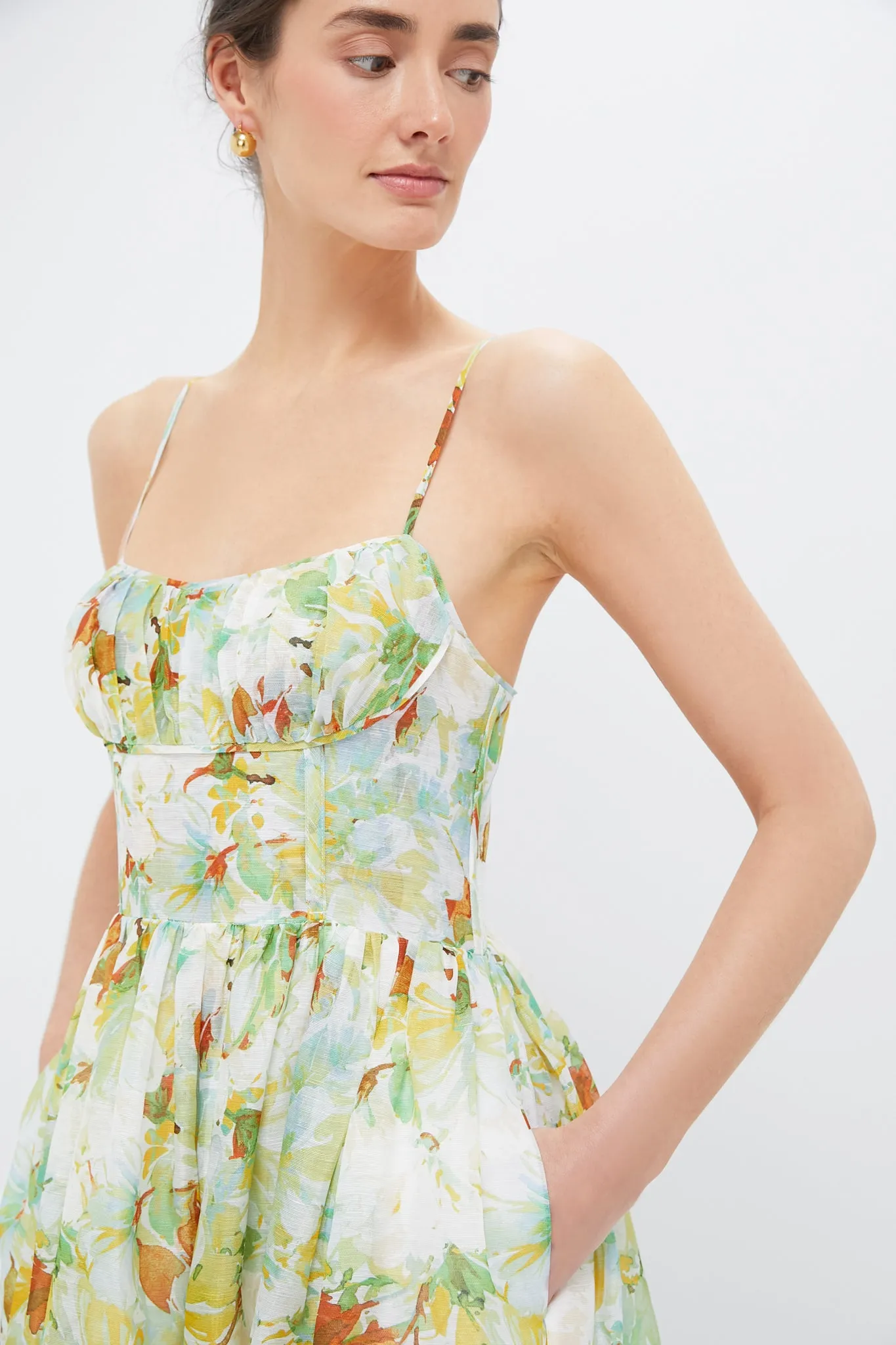 Terra Light Blue Alba Midi Dress sold by Tuckernuck product image thumbnail 5