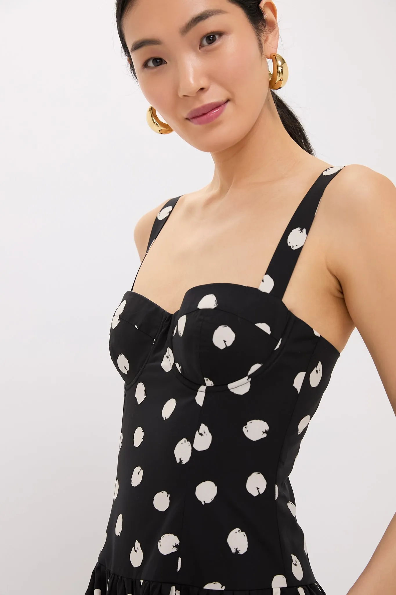 Spot Black Egret Santiago Midi Dress sold by Tuckernuck product image thumbnail 5