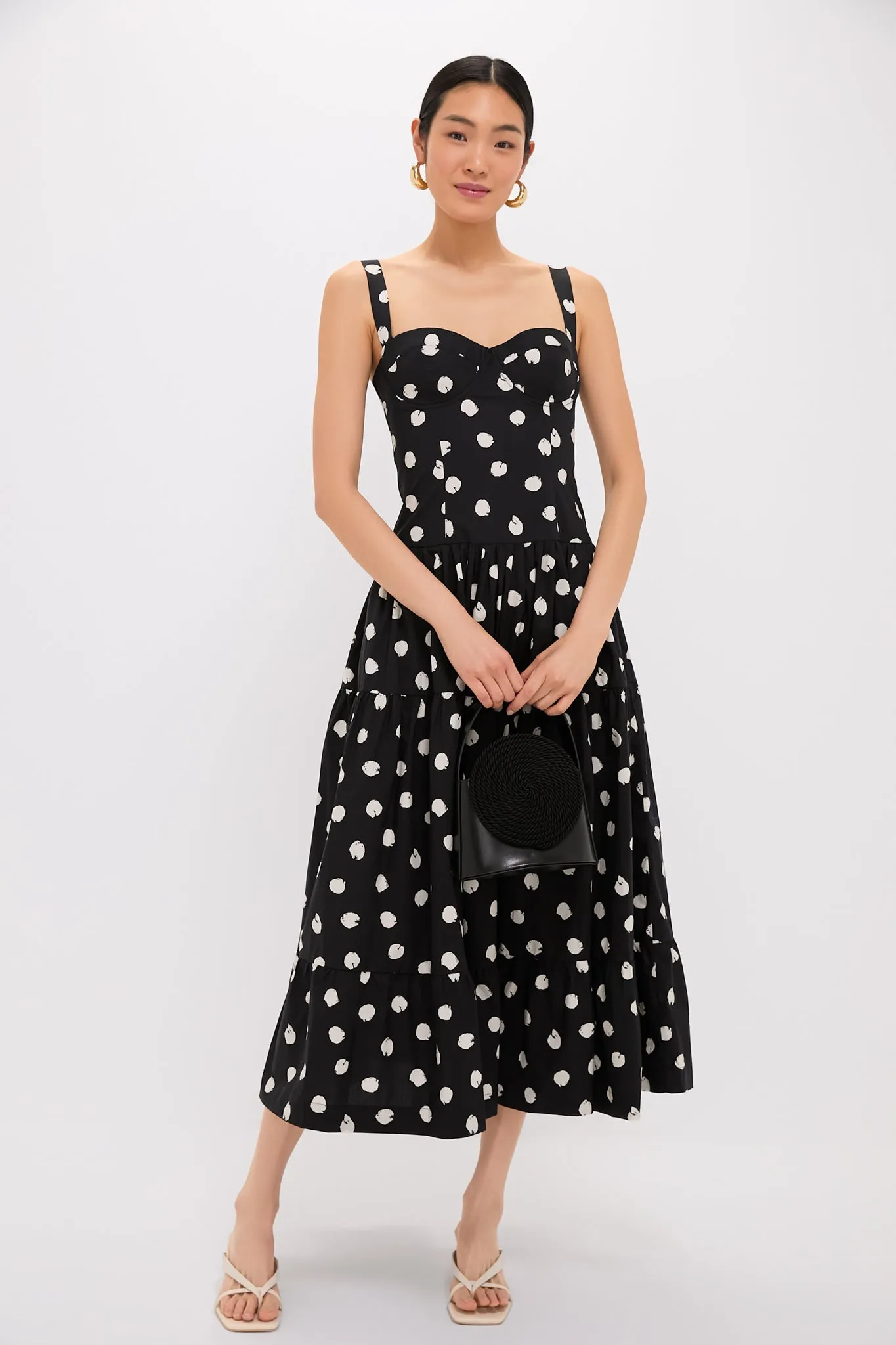 Spot Black Egret Santiago Midi Dress sold by Tuckernuck product image thumbnail 2