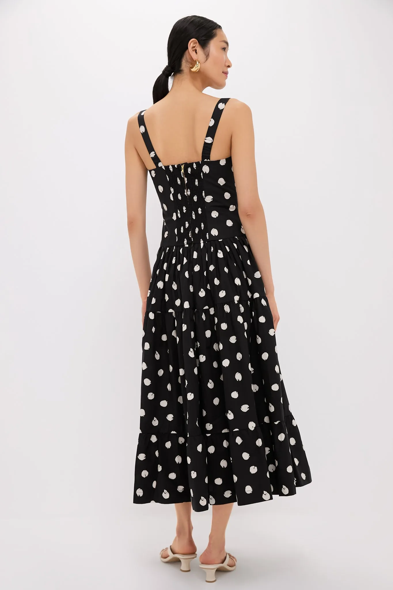 Spot Black Egret Santiago Midi Dress sold by Tuckernuck product image thumbnail 4