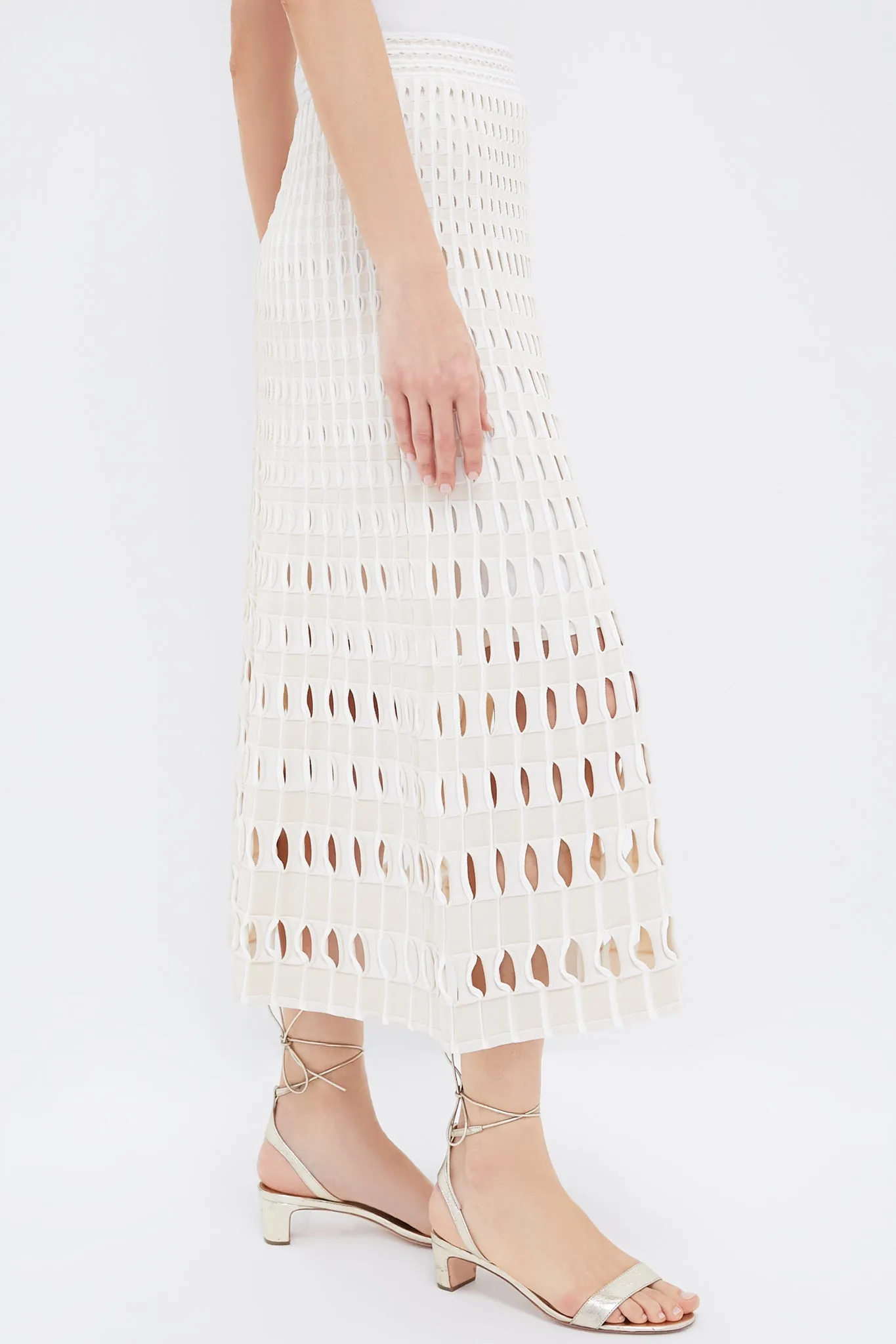 Multi Sand Larken Midi Skirt sold by Tuckernuck product image thumbnail 3