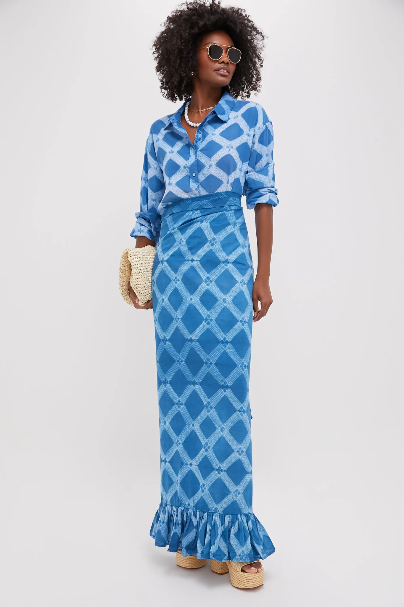 Sapphire Path Classic Ruffle Power Pareo sold by Tuckernuck product image thumbnail 2