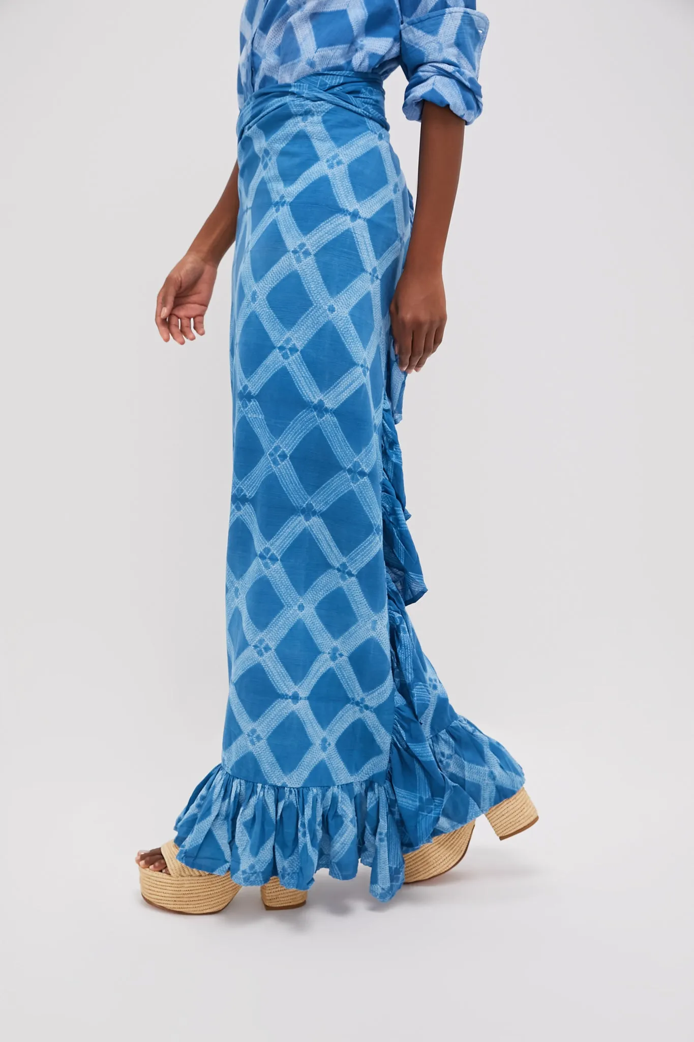 Sapphire Path Classic Ruffle Power Pareo sold by Tuckernuck product image thumbnail 3