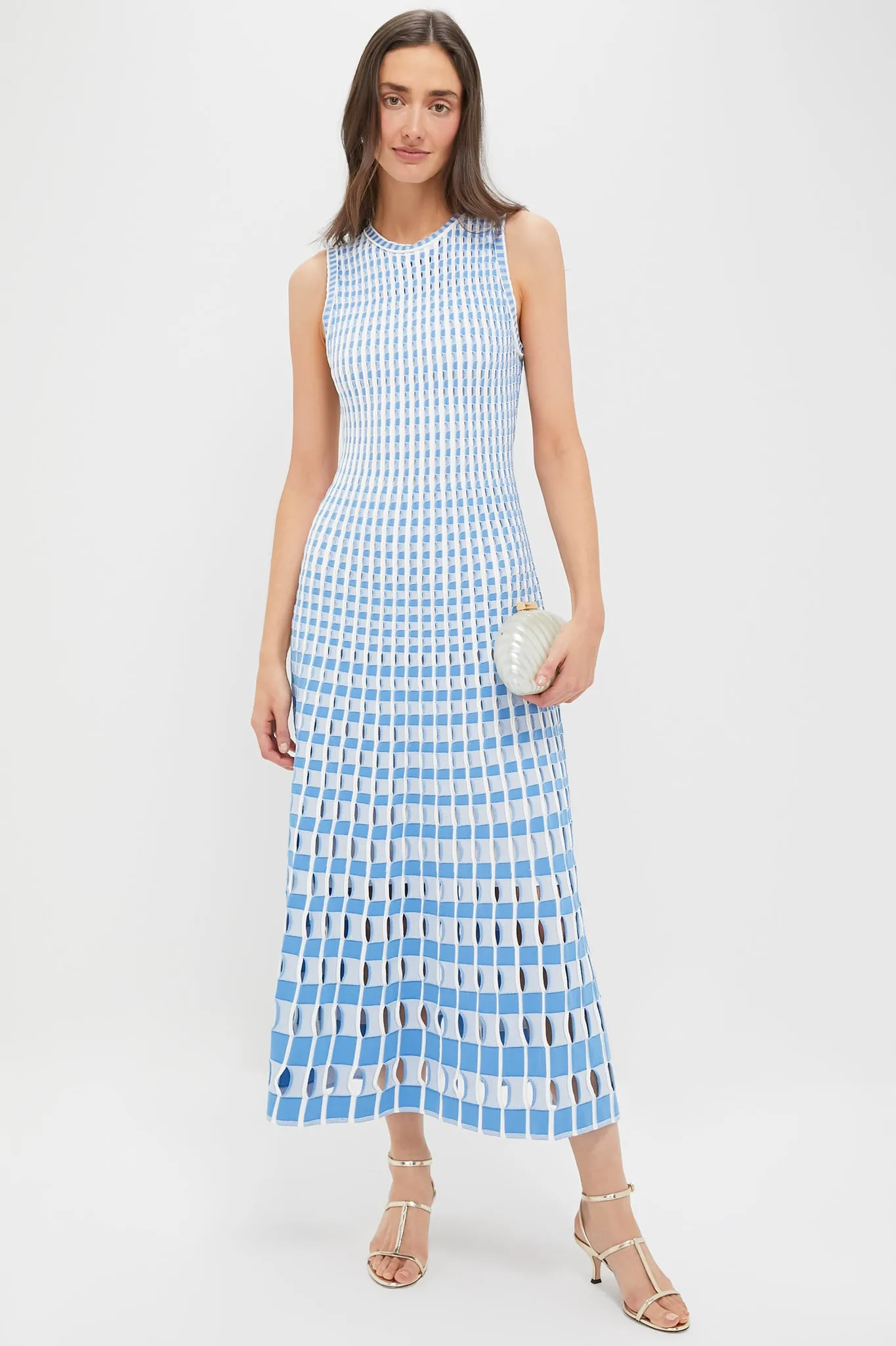 Blue Hydrangea Multi Zelma Maxi Dress sold by Tuckernuck product image thumbnail 2