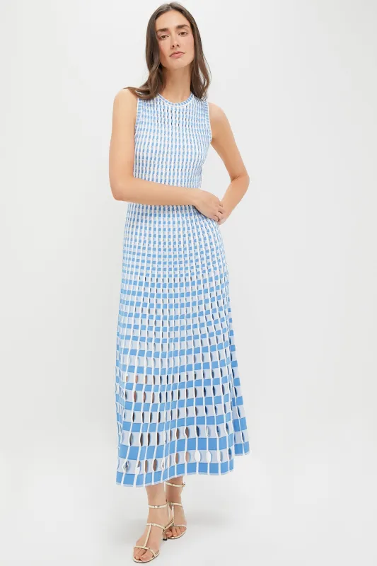Blue Hydrangea Multi Zelma Maxi Dress sold by Tuckernuck