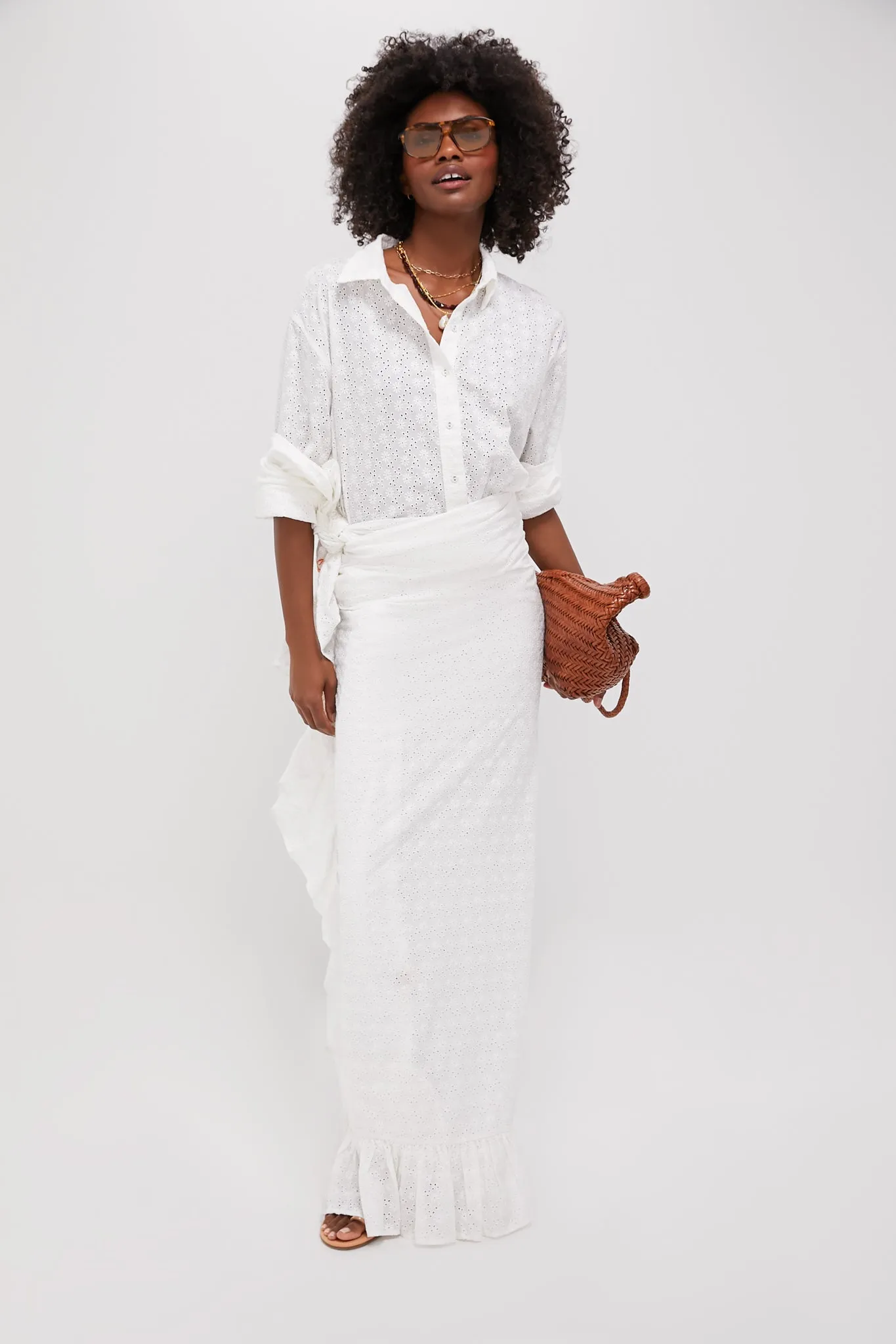 Sand Dollar Classic Ruffle Power Pareo sold by Tuckernuck product image thumbnail 2
