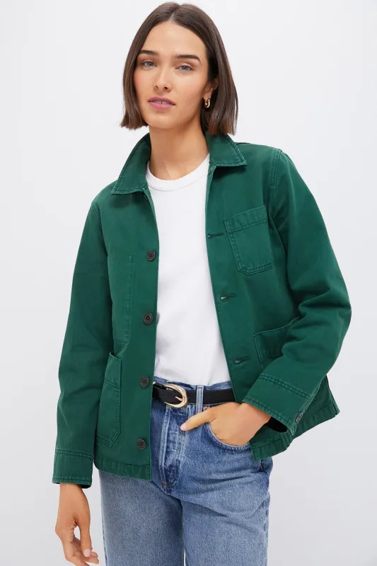 Emerald Britt Work Jacket sold by Tuckernuck