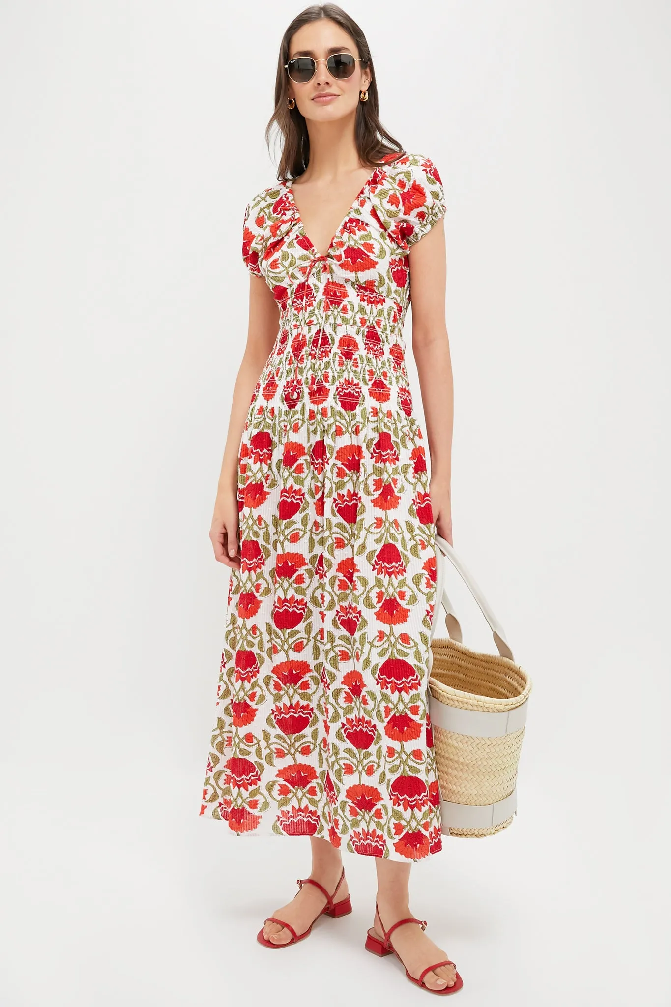 Multi York Midi Dress sold by Tuckernuck product image thumbnail 2