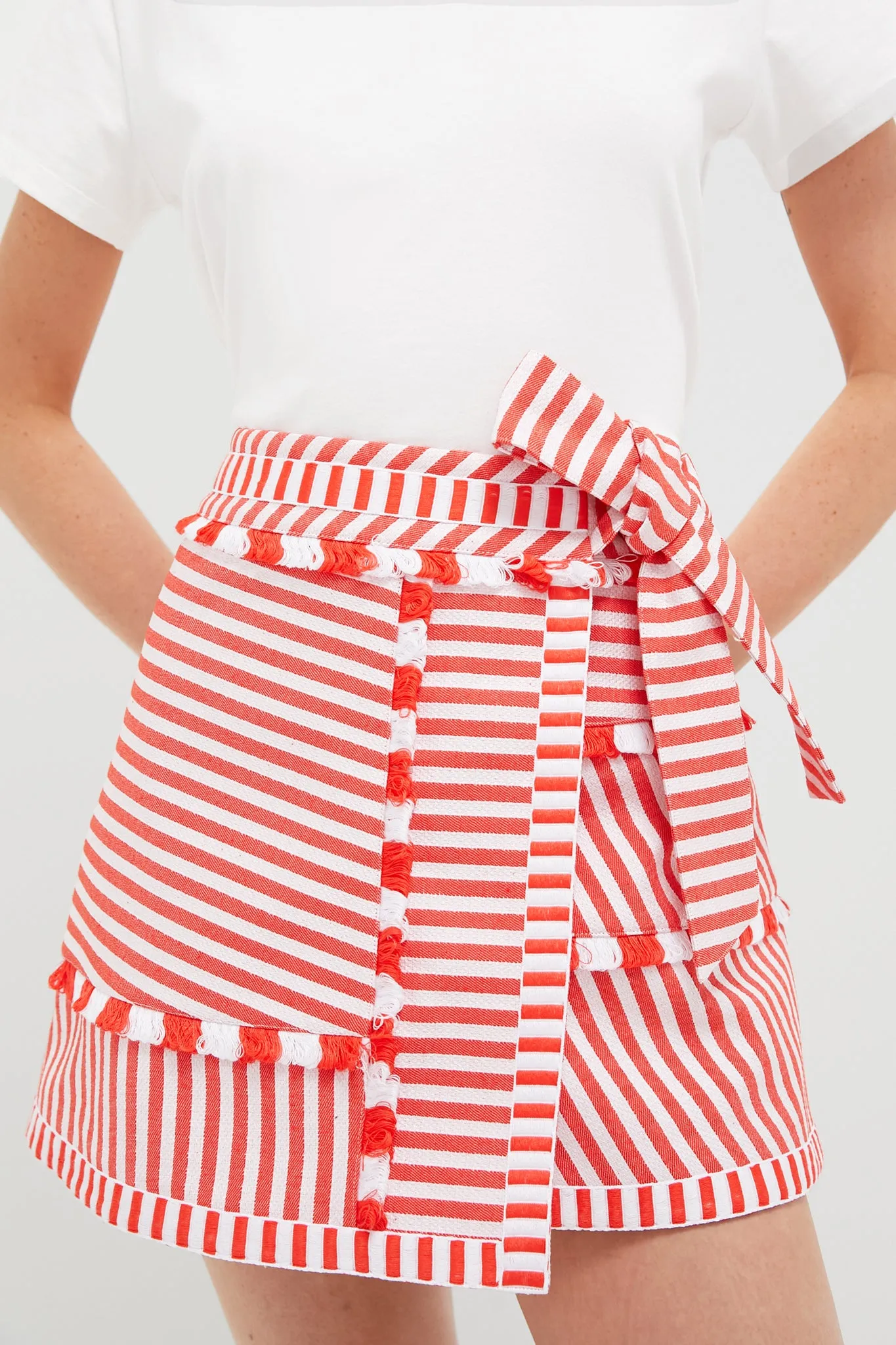 Poppy Stripe Bay Skirt sold by Tuckernuck product image thumbnail 5