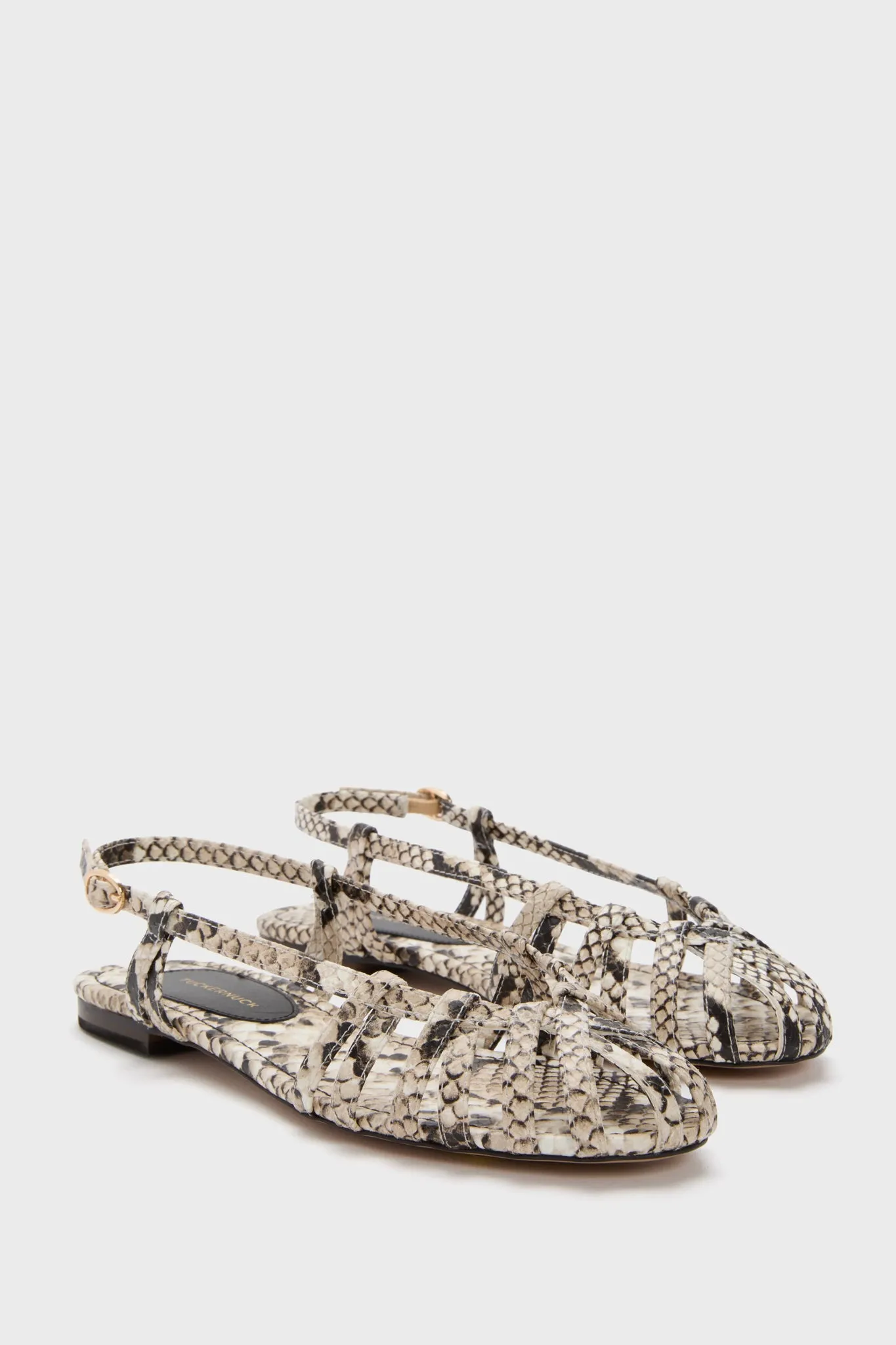 Snakeskin Leather Anabel Sandals sold by Tuckernuck product image thumbnail 4
