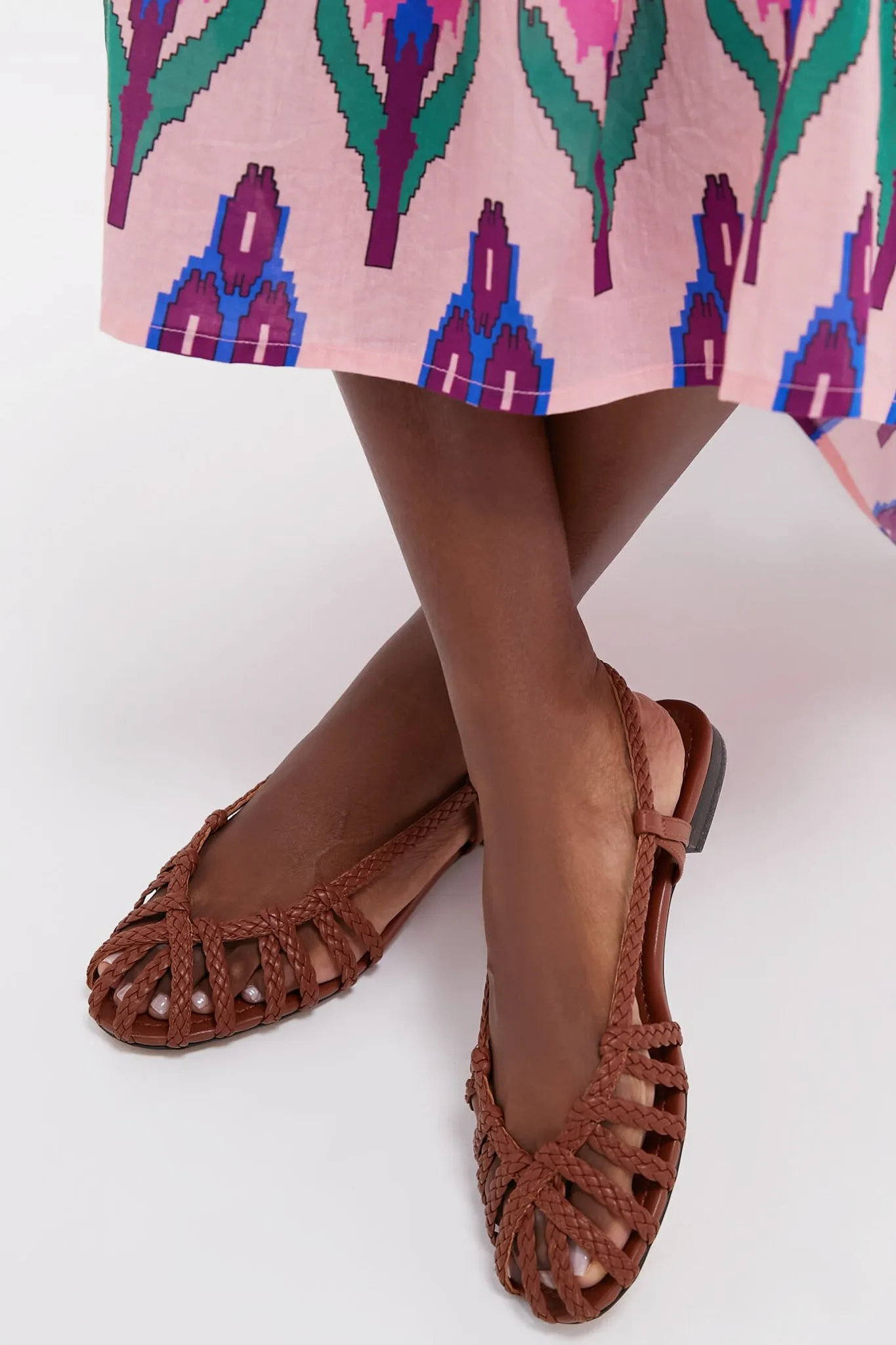 Cognac Anabel Sandals sold by Tuckernuck product image thumbnail 2