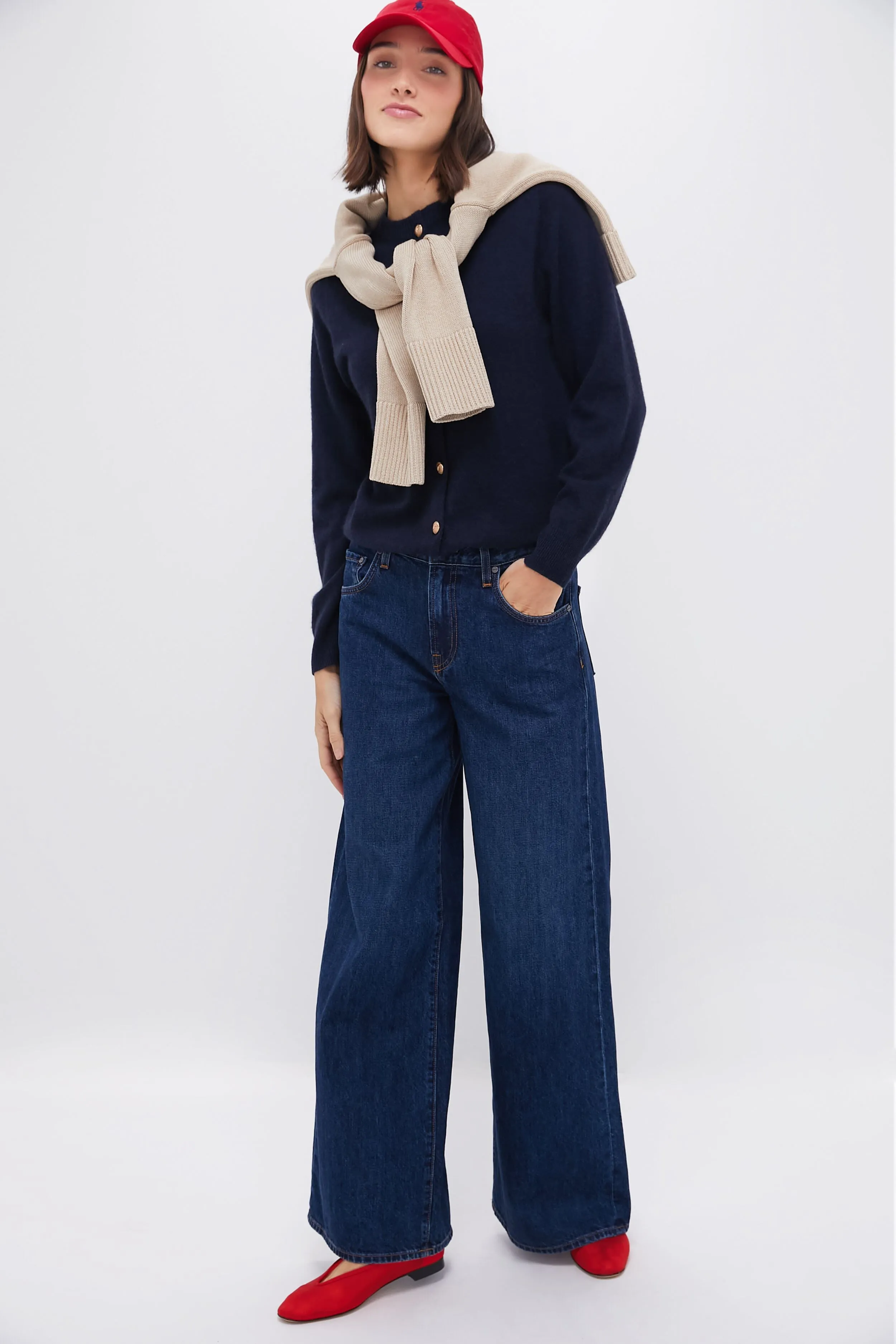 Red Mesh Nina Flats sold by Tuckernuck product image thumbnail 3