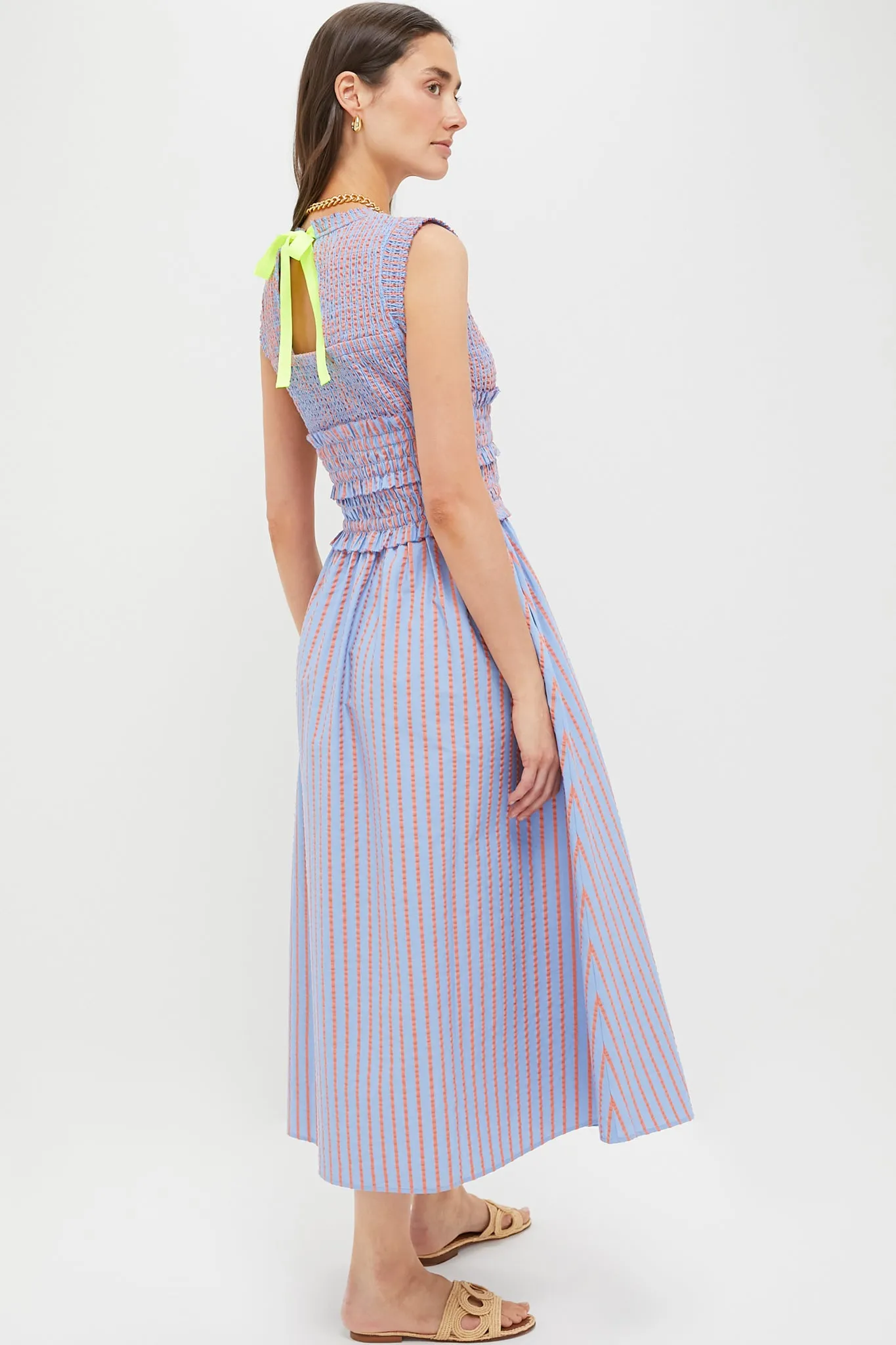 Beach Stripe Louise Dress sold by Tuckernuck product image thumbnail 3