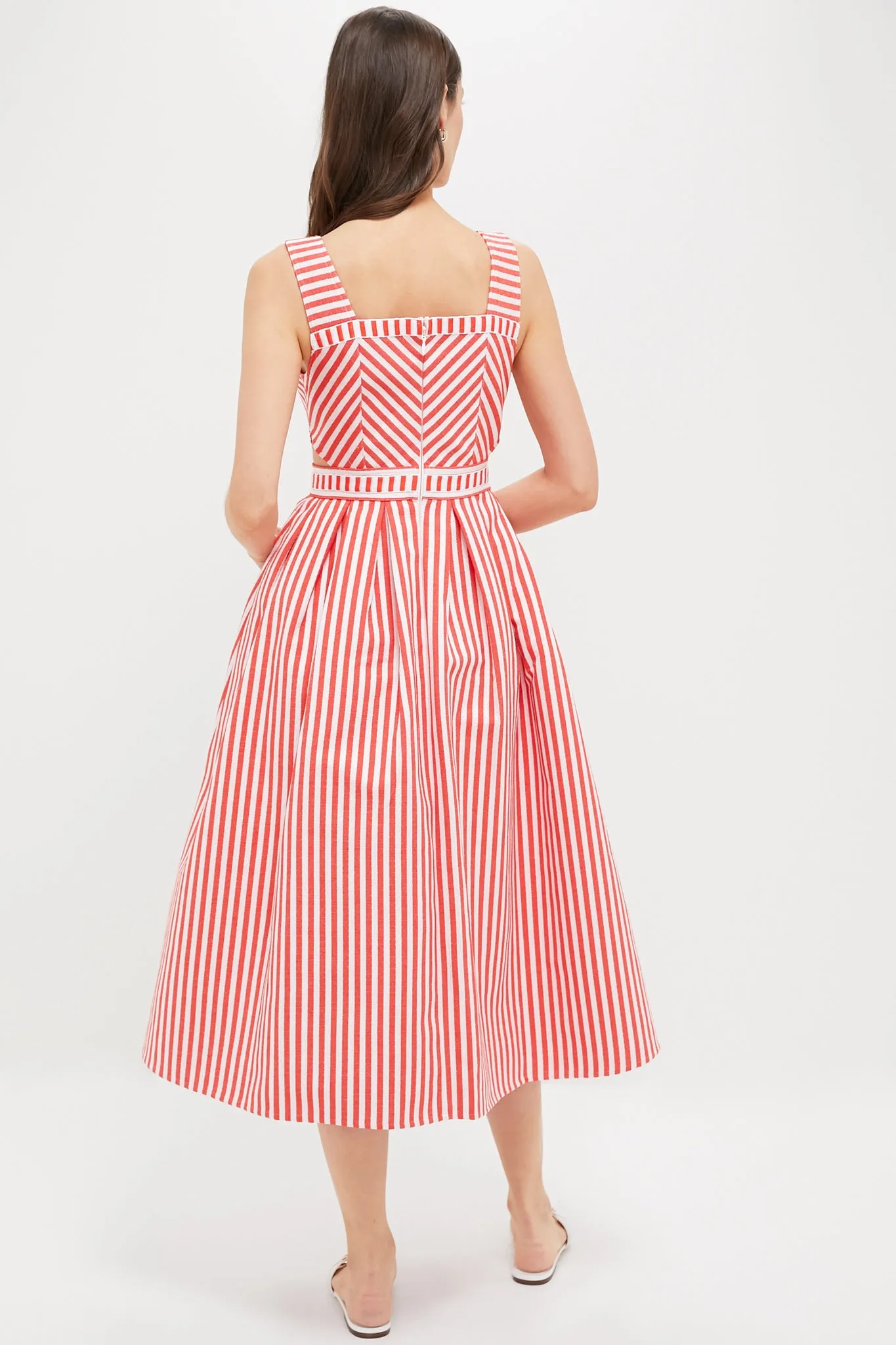 Poppy Stripe Cosi Dress sold by Tuckernuck product image thumbnail 4