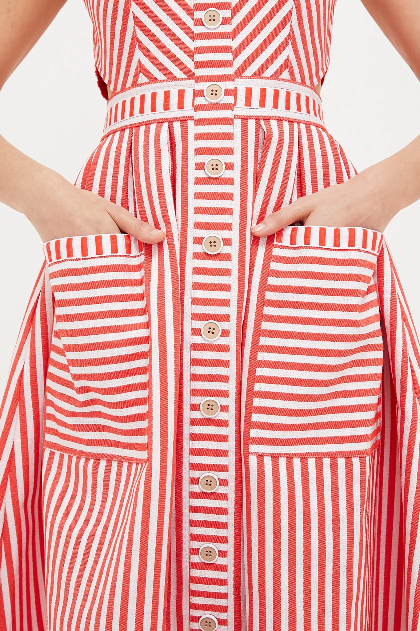 Poppy Stripe Cosi Dress sold by Tuckernuck product image thumbnail 5