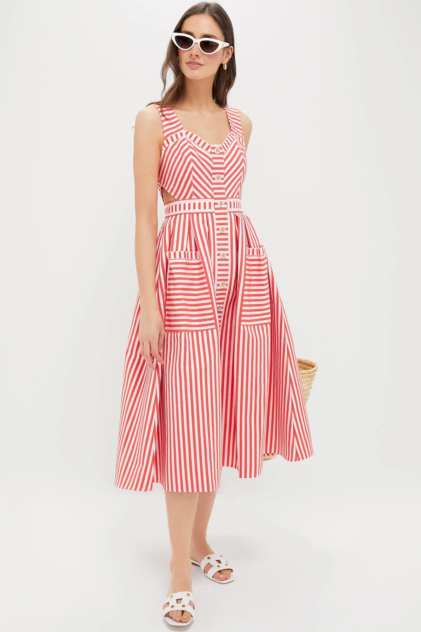 Poppy Stripe Cosi Dress sold by Tuckernuck product image thumbnail 2