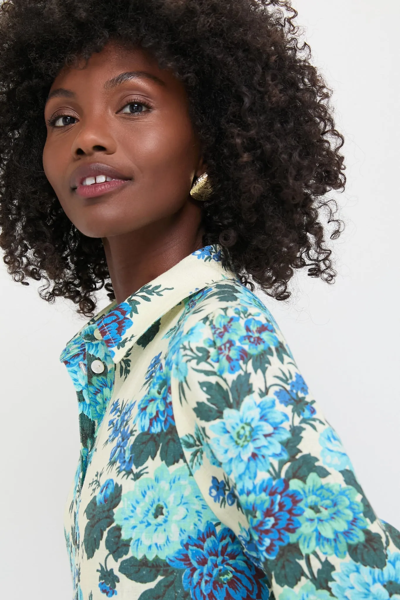 Wild Zinnia Linen Callahan Shirt Dress sold by Tuckernuck product image thumbnail 5