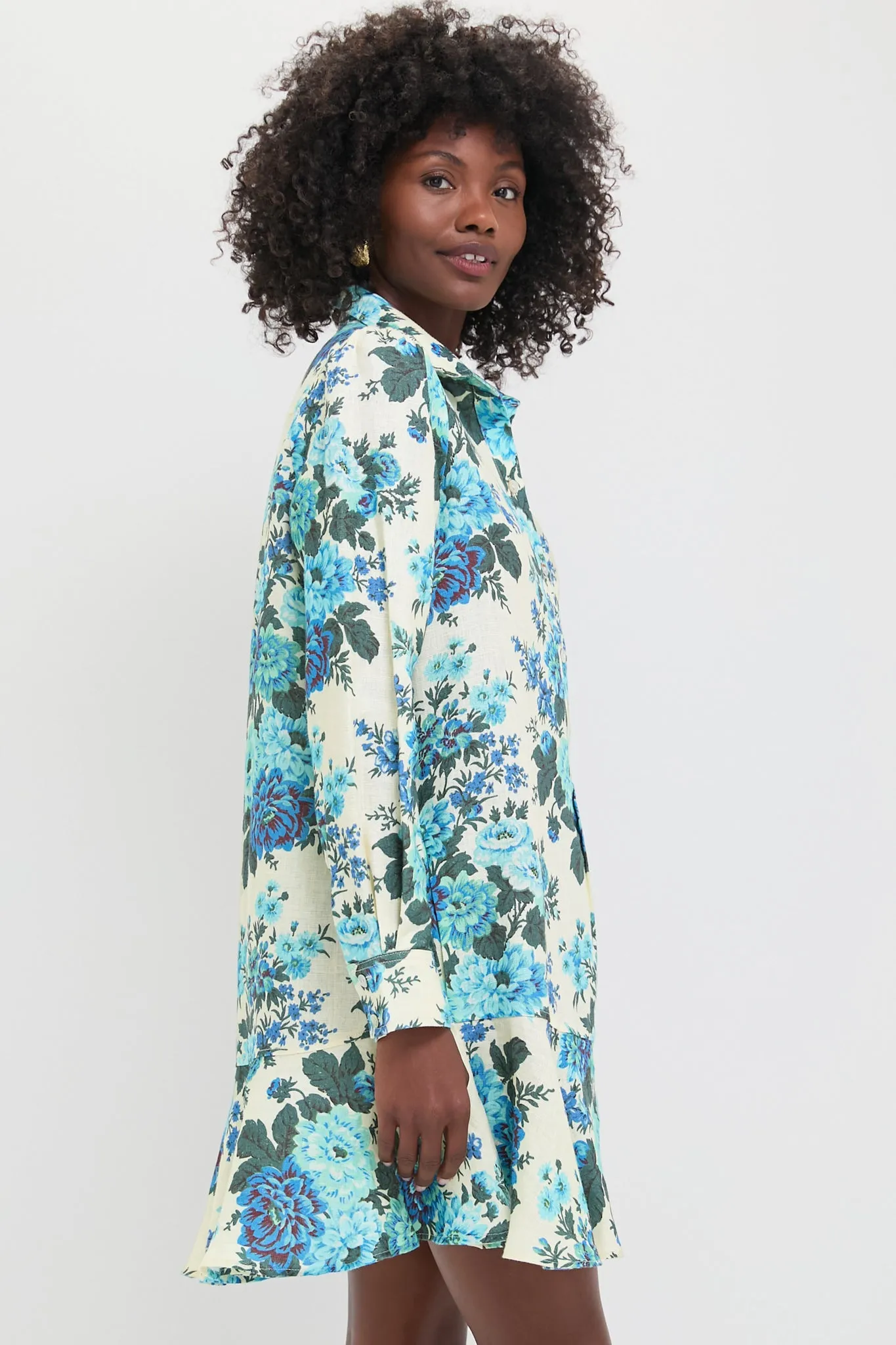 Wild Zinnia Linen Callahan Shirt Dress sold by Tuckernuck product image thumbnail 3