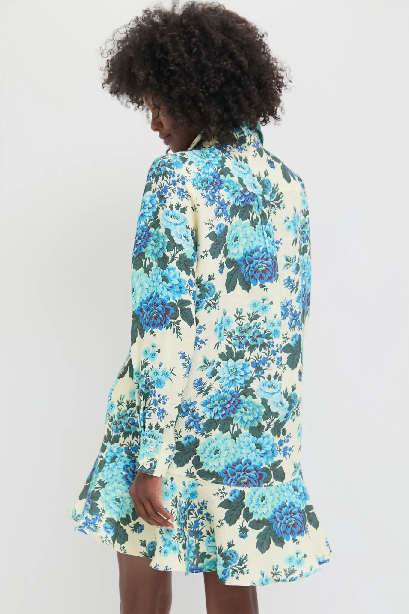 Wild Zinnia Linen Callahan Shirt Dress sold by Tuckernuck product image thumbnail 4