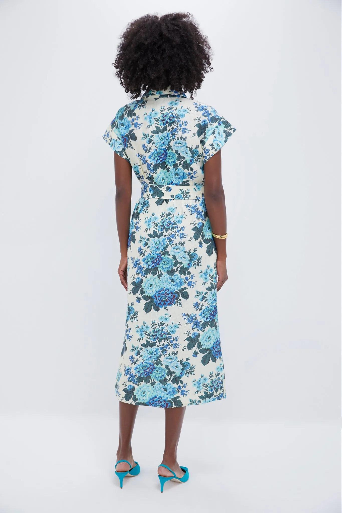 Wild Zinnia Linen Chloe Dress sold by Tuckernuck product image thumbnail 4