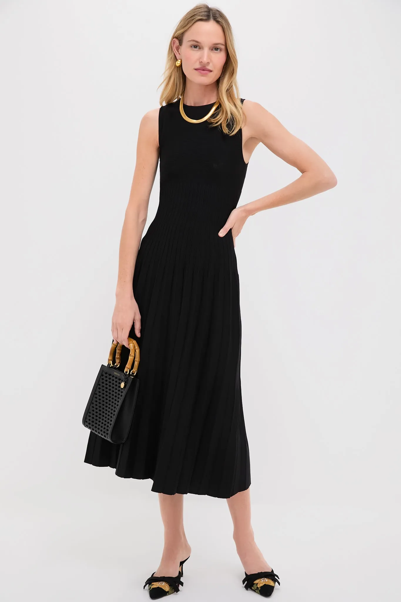 Black Elyse Dress sold by Tuckernuck product image thumbnail 2